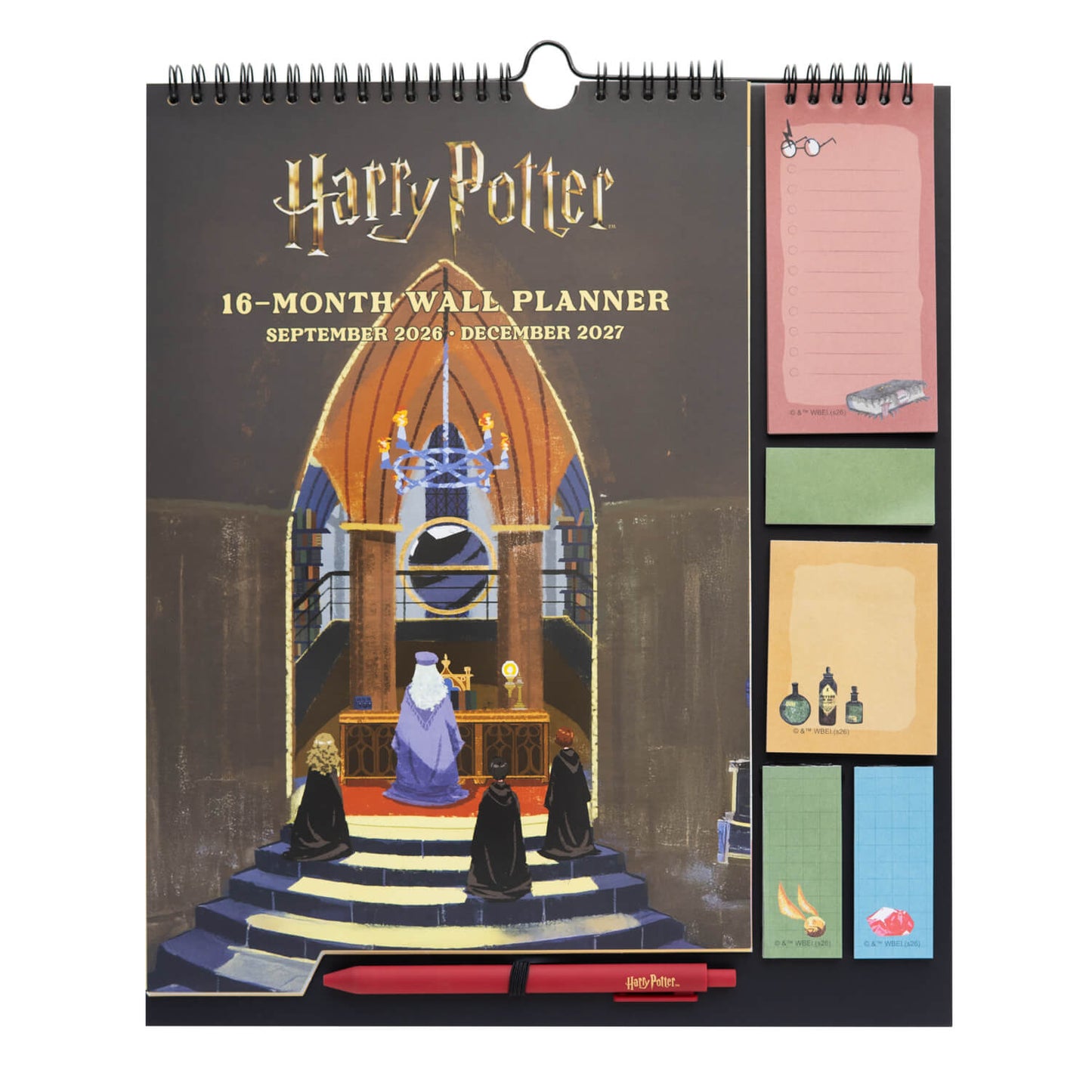 Planificador Mensual 2026/2027 Harry Potter