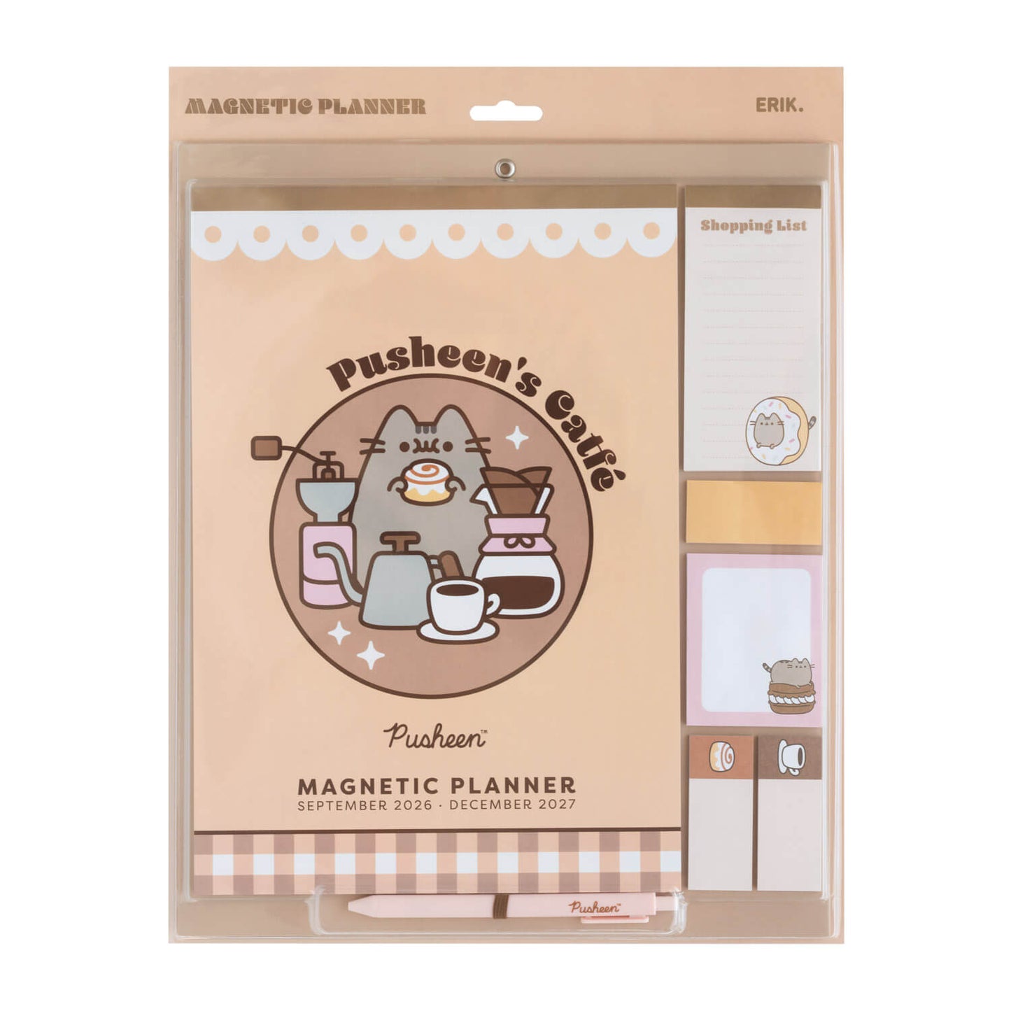 Planificador Mensual 2026/2027 Pusheen