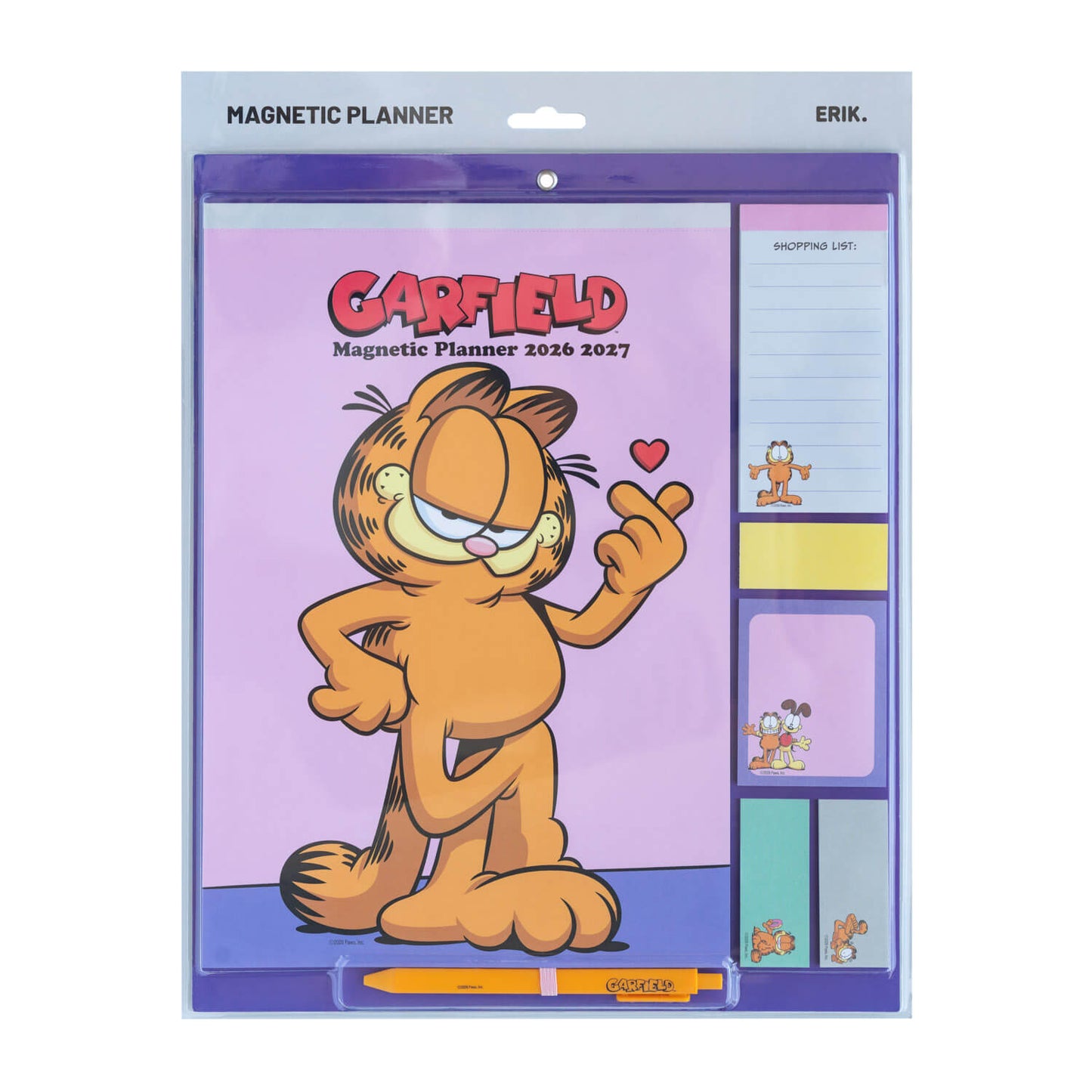 Planificador Mensual 2026/2027 Garfield