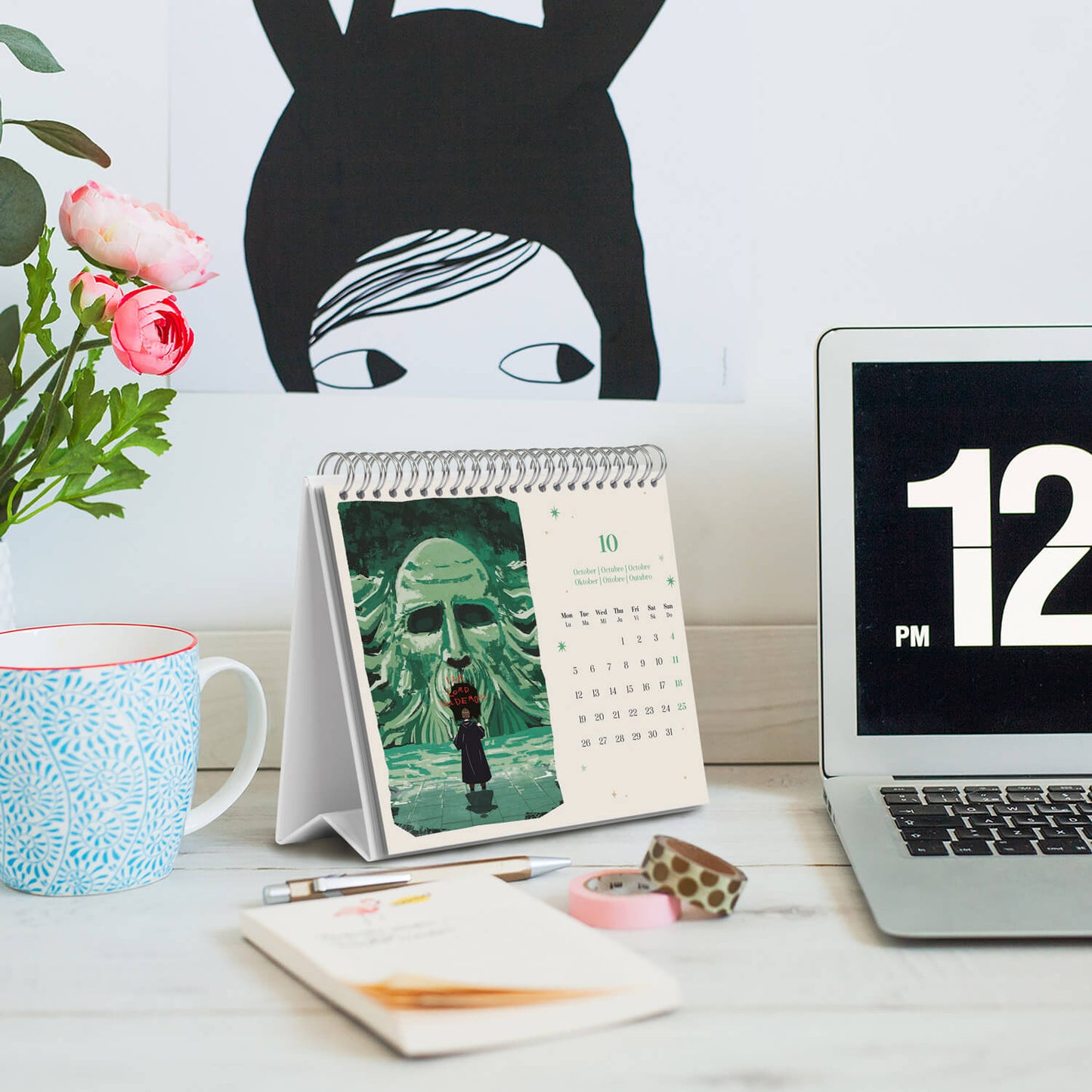 Calendario De Escritorio 2026 Harry Potter