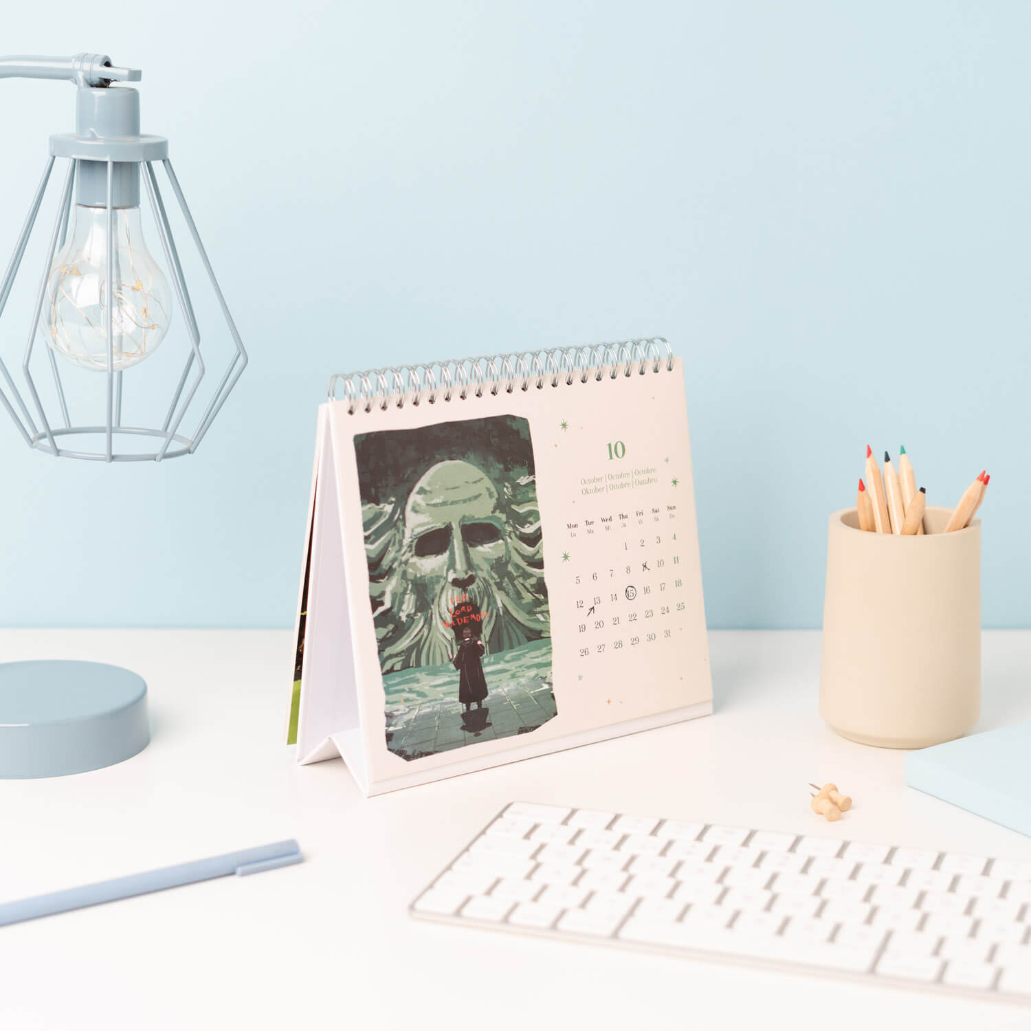 Calendario De Escritorio 2026 Harry Potter