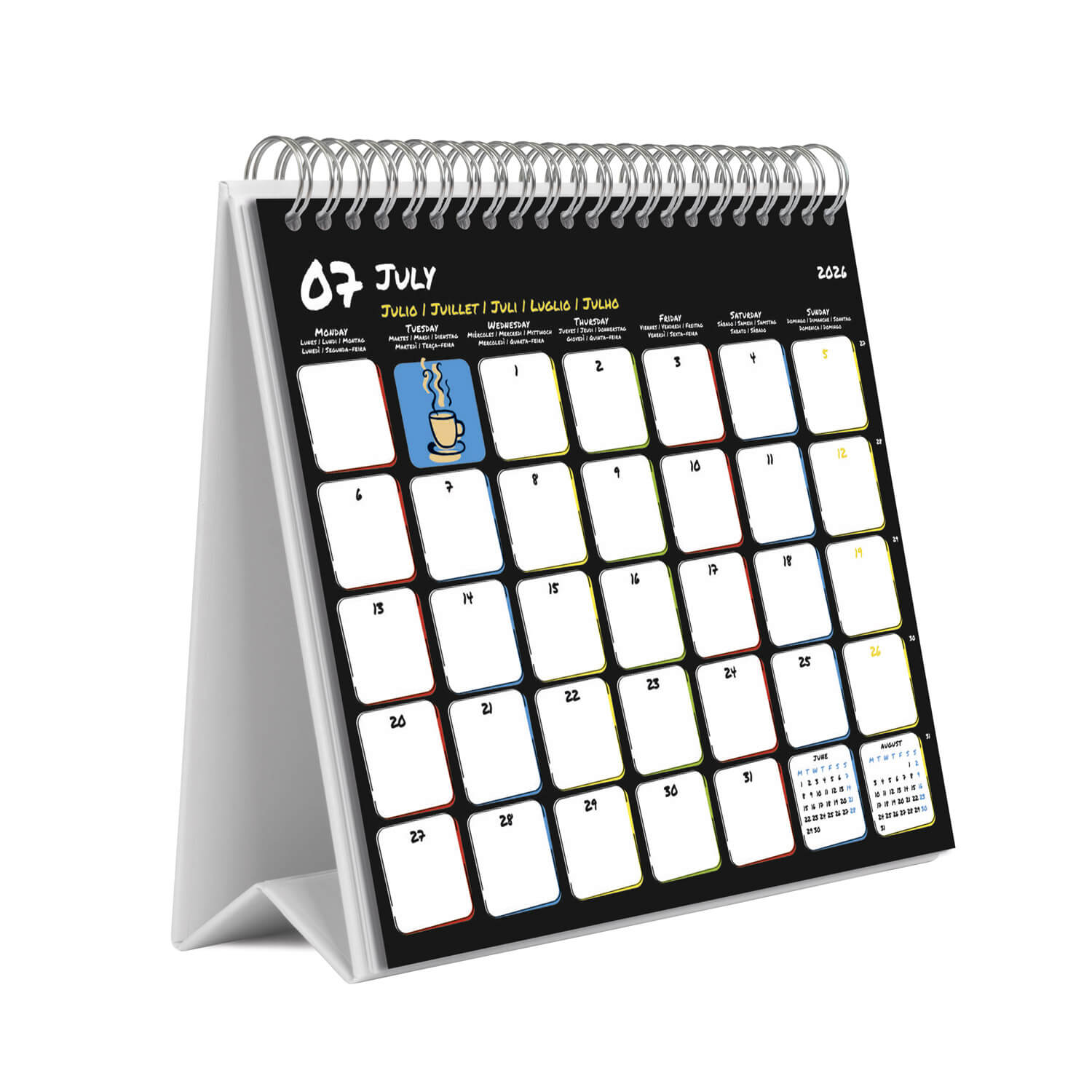 Calendario De Escritorio 2026 Friends