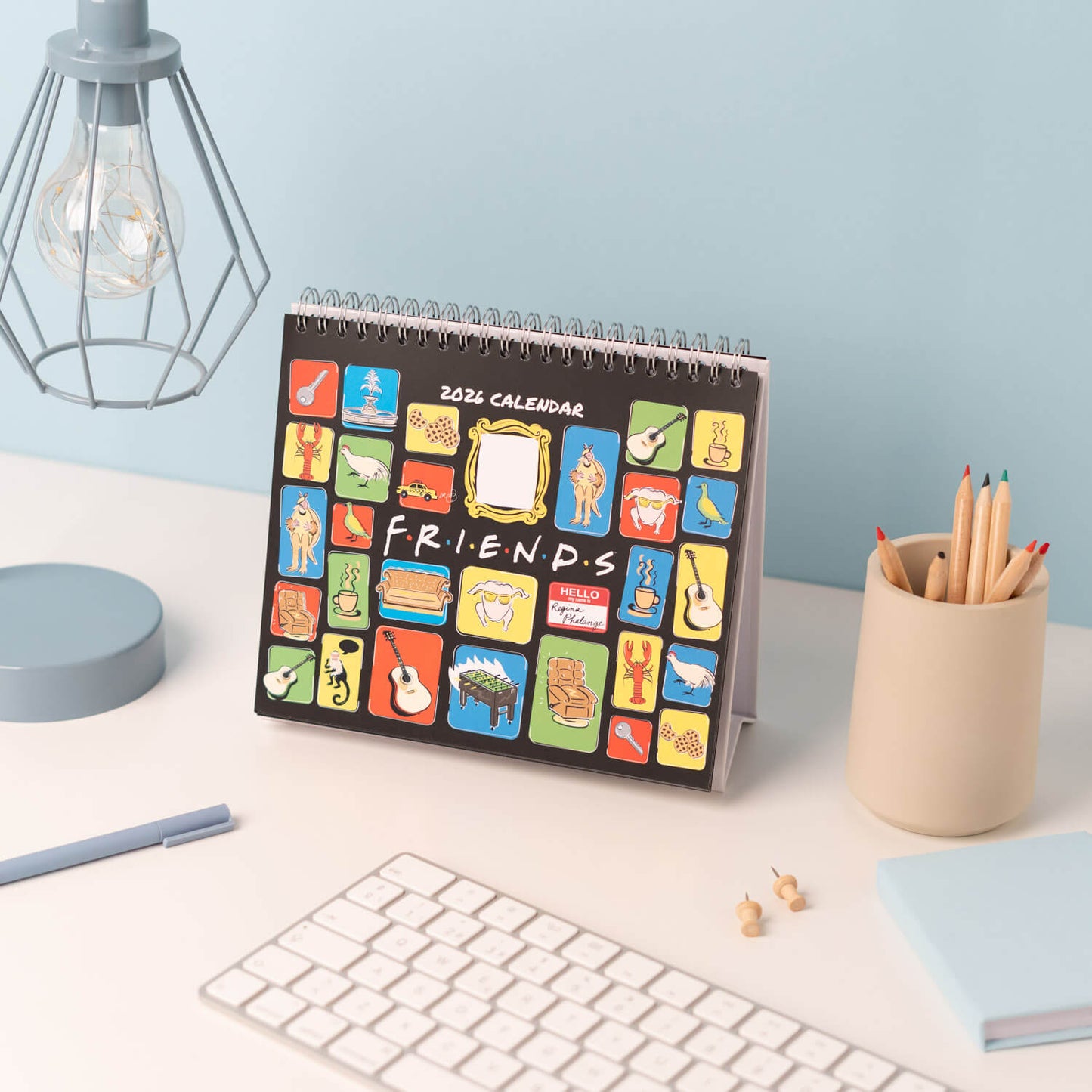 Calendario De Escritorio 2026 Friends