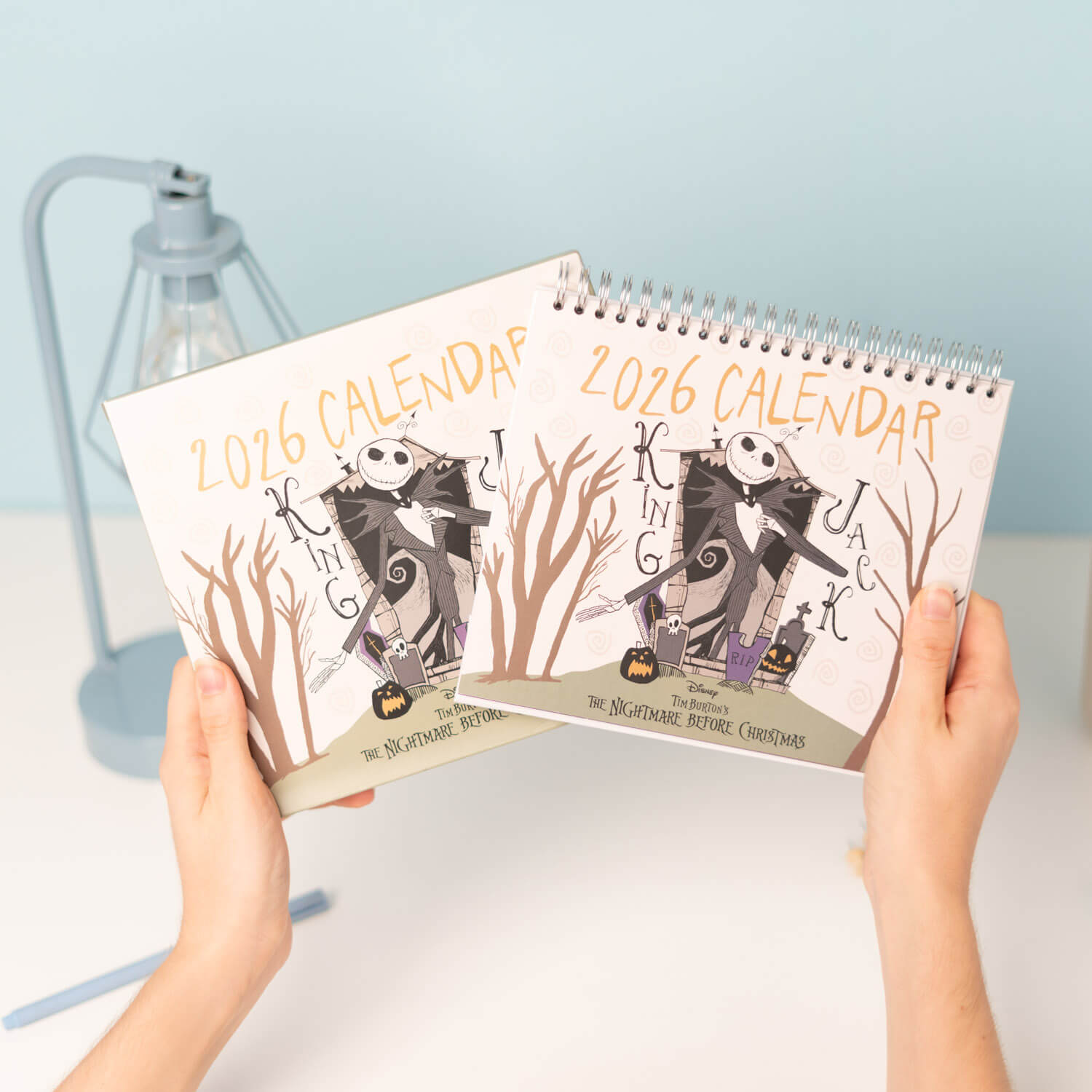 Calendario De Escritorio 2026 Pesadilla Antes De Navidad Disney