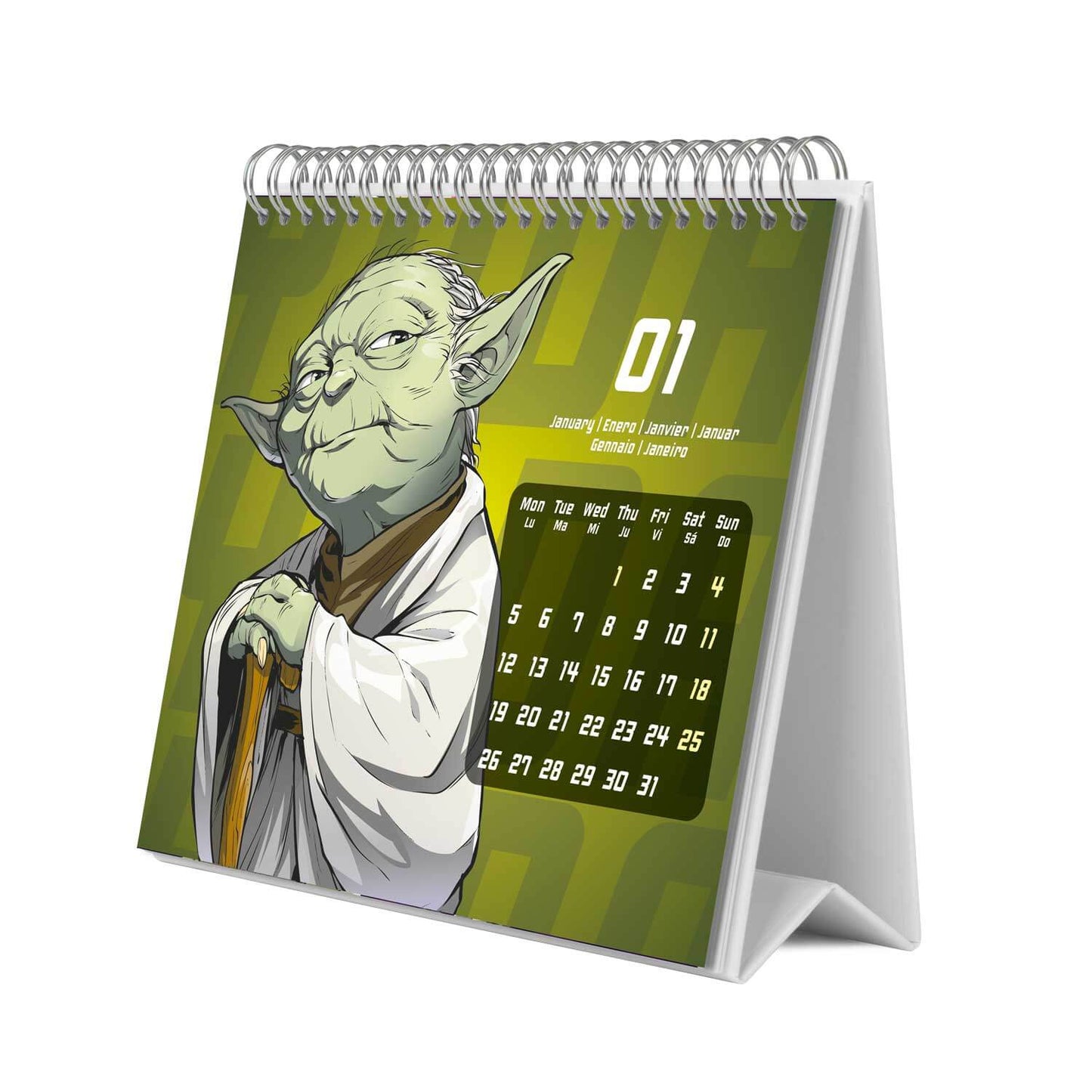 Calendario De Escritorio 2026 Star Wars