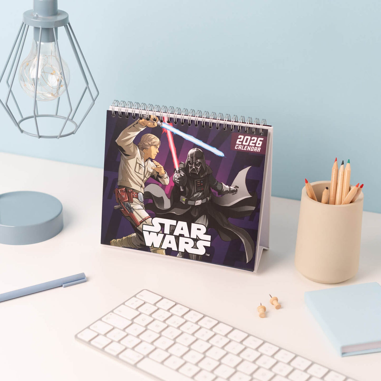 Calendario De Escritorio 2026 Star Wars