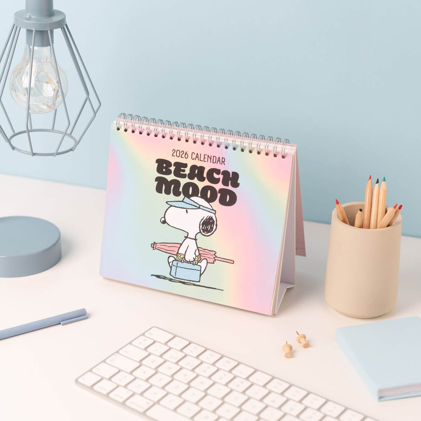 Calendario De Escritorio 2026 Snoopy