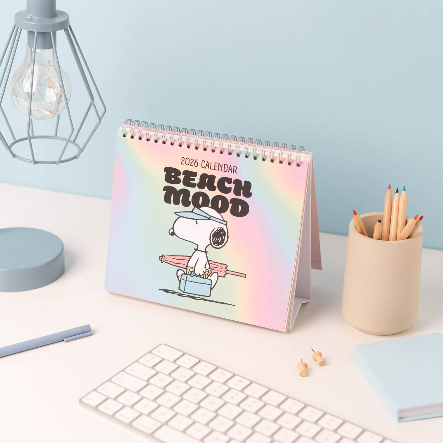 Calendario De Escritorio 2026 Snoopy