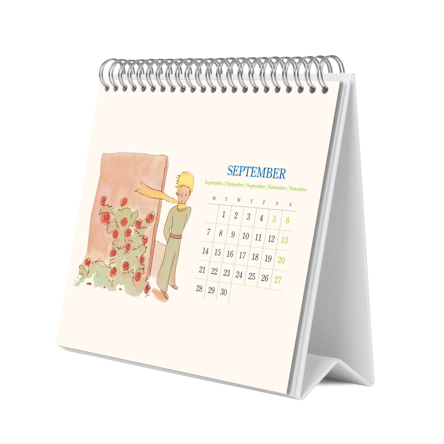 Calendario De Escritorio 2026 El Principito