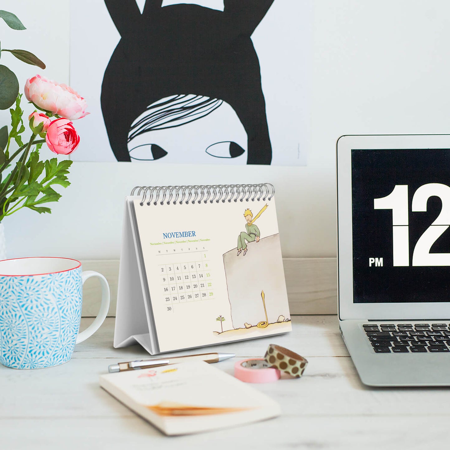 Calendario De Escritorio 2026 El Principito