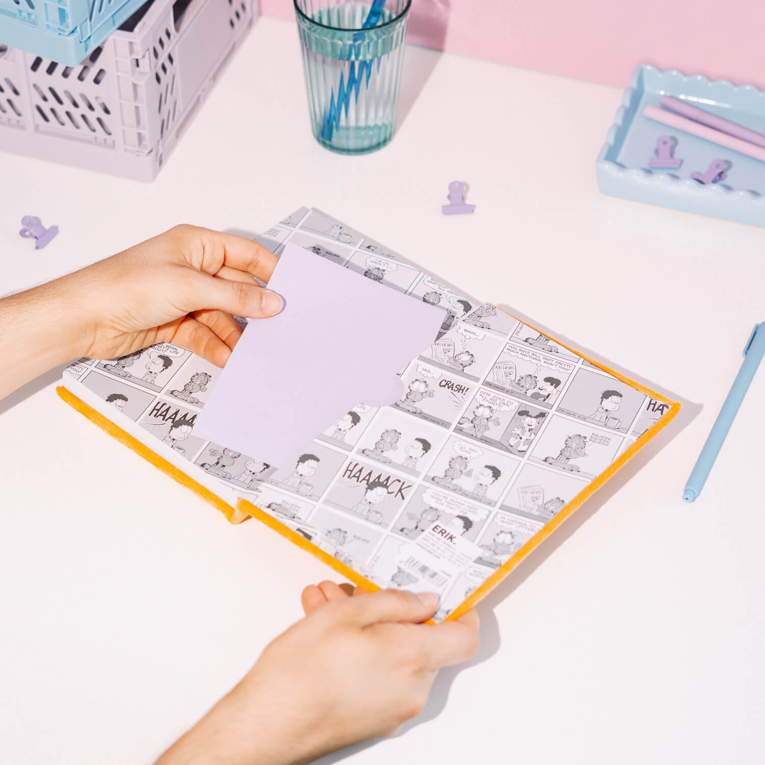 Cuaderno Felpa Garfield