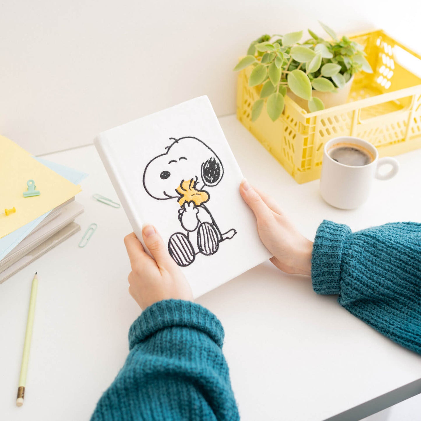 Cuaderno Felpa Snoopy