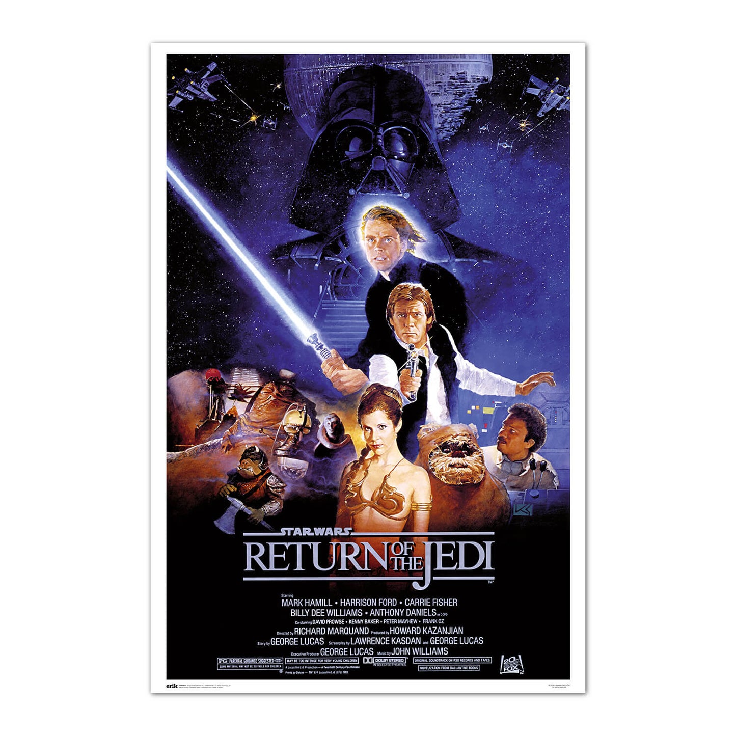 Poster Star Wars Episodio VI El Retorno Del Jedi