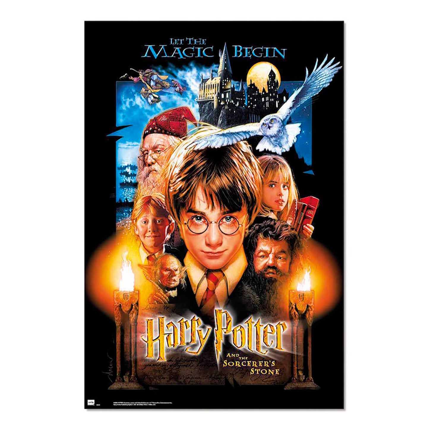 Poster Harry Potter Y La Piedra Filosofal