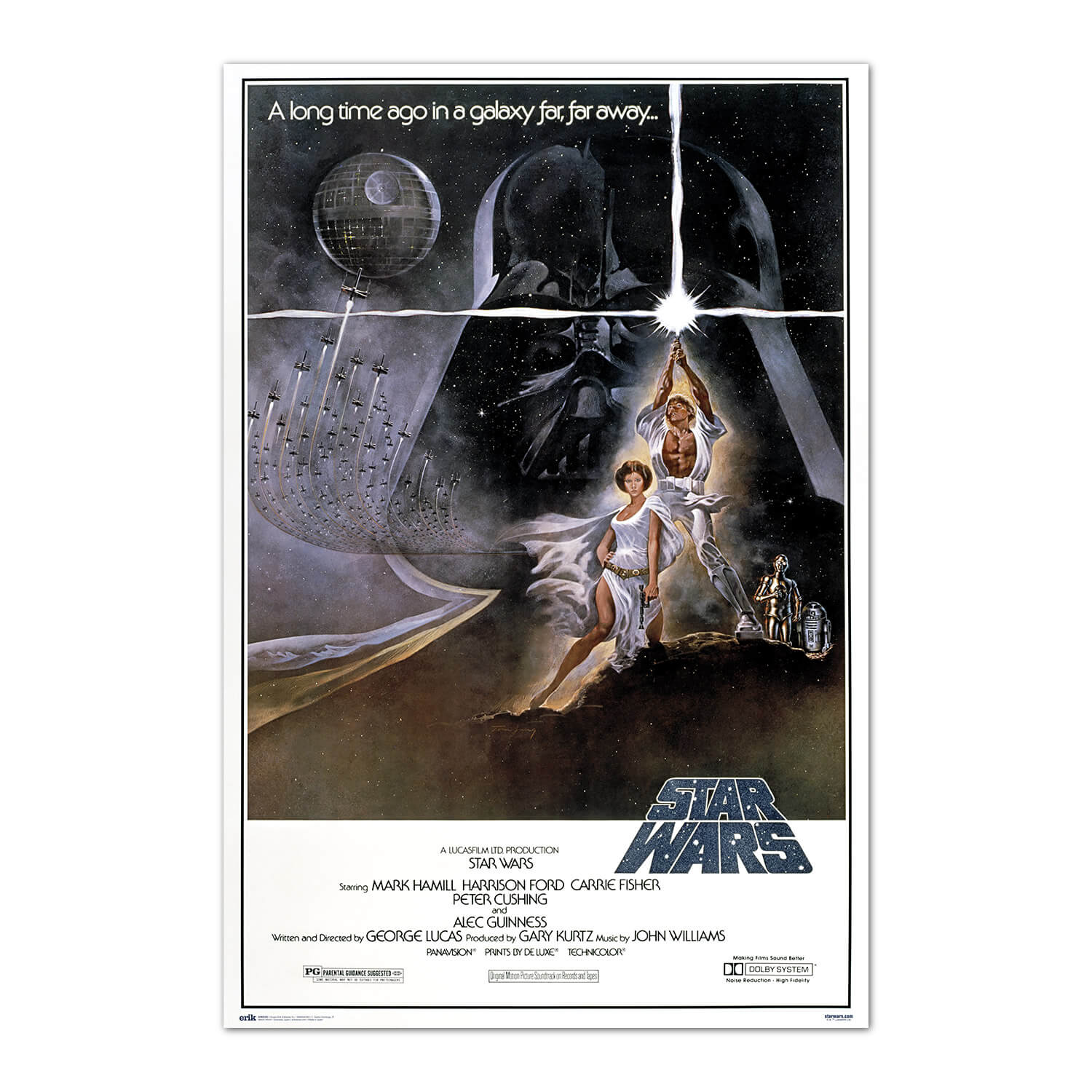 Poster Star Wars Episodio IV Una Nueva Esperanza