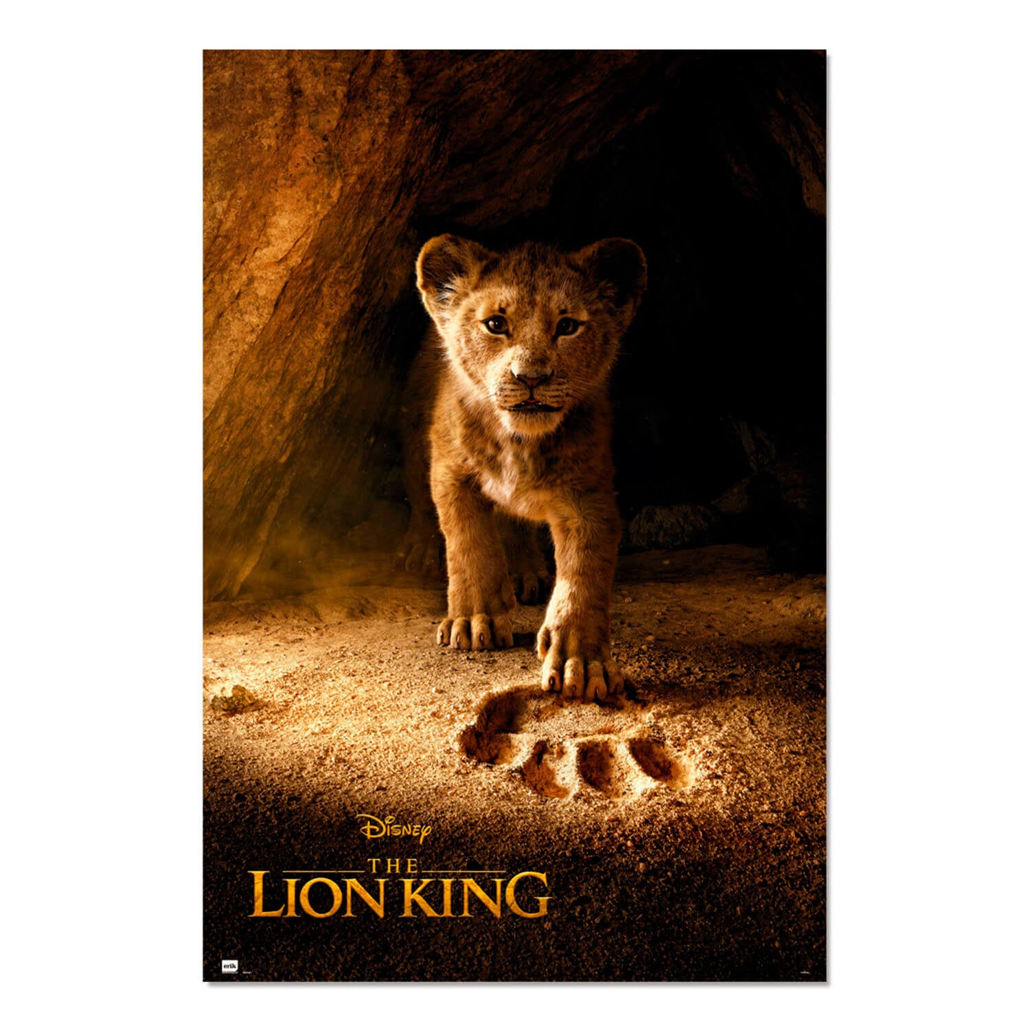 Poster El Rey León Simba Disney