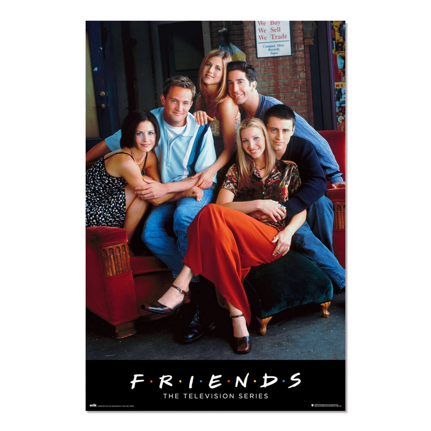 Poster Friends Personajes