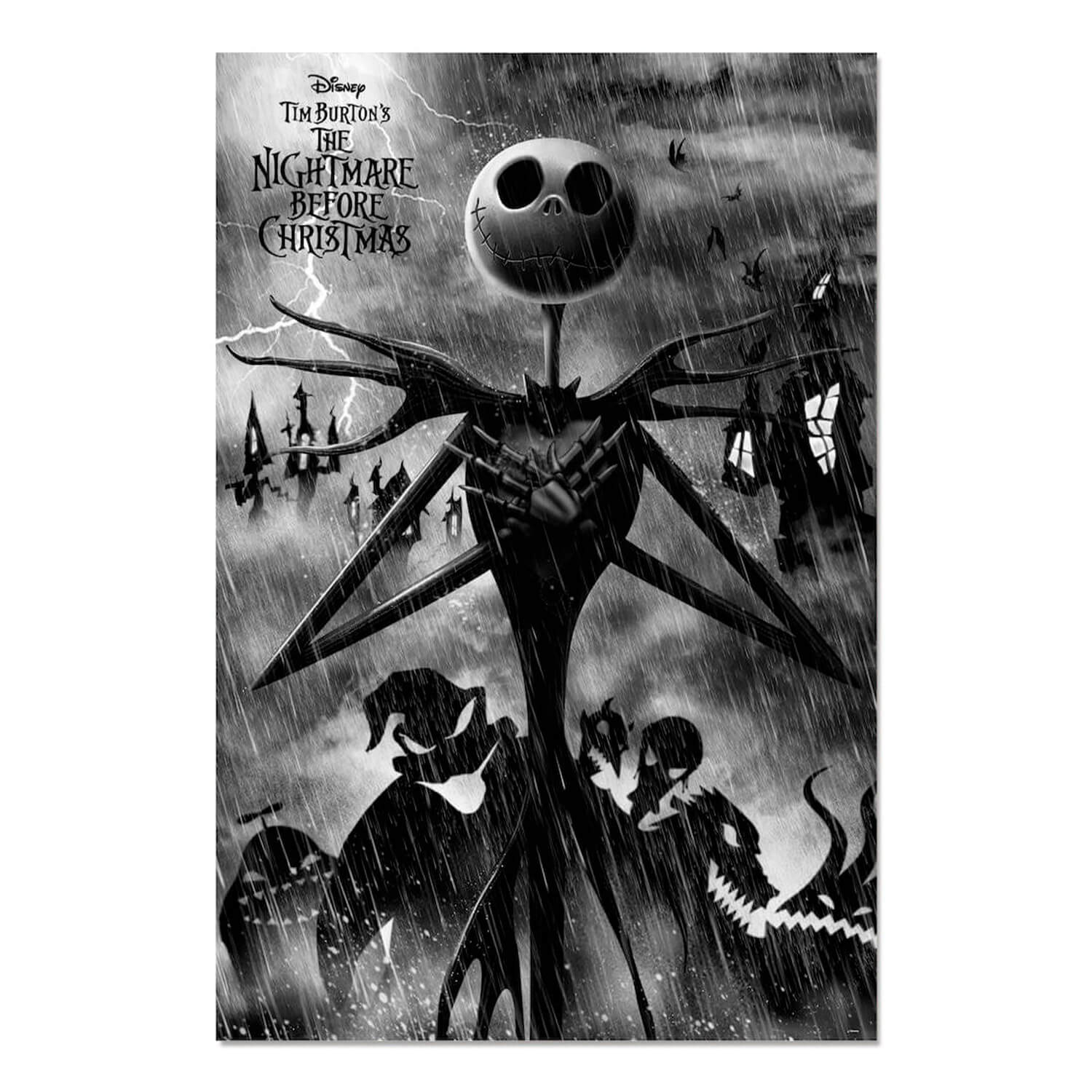 Poster Pesadilla Antes De Navidad Jack Skellington Disney