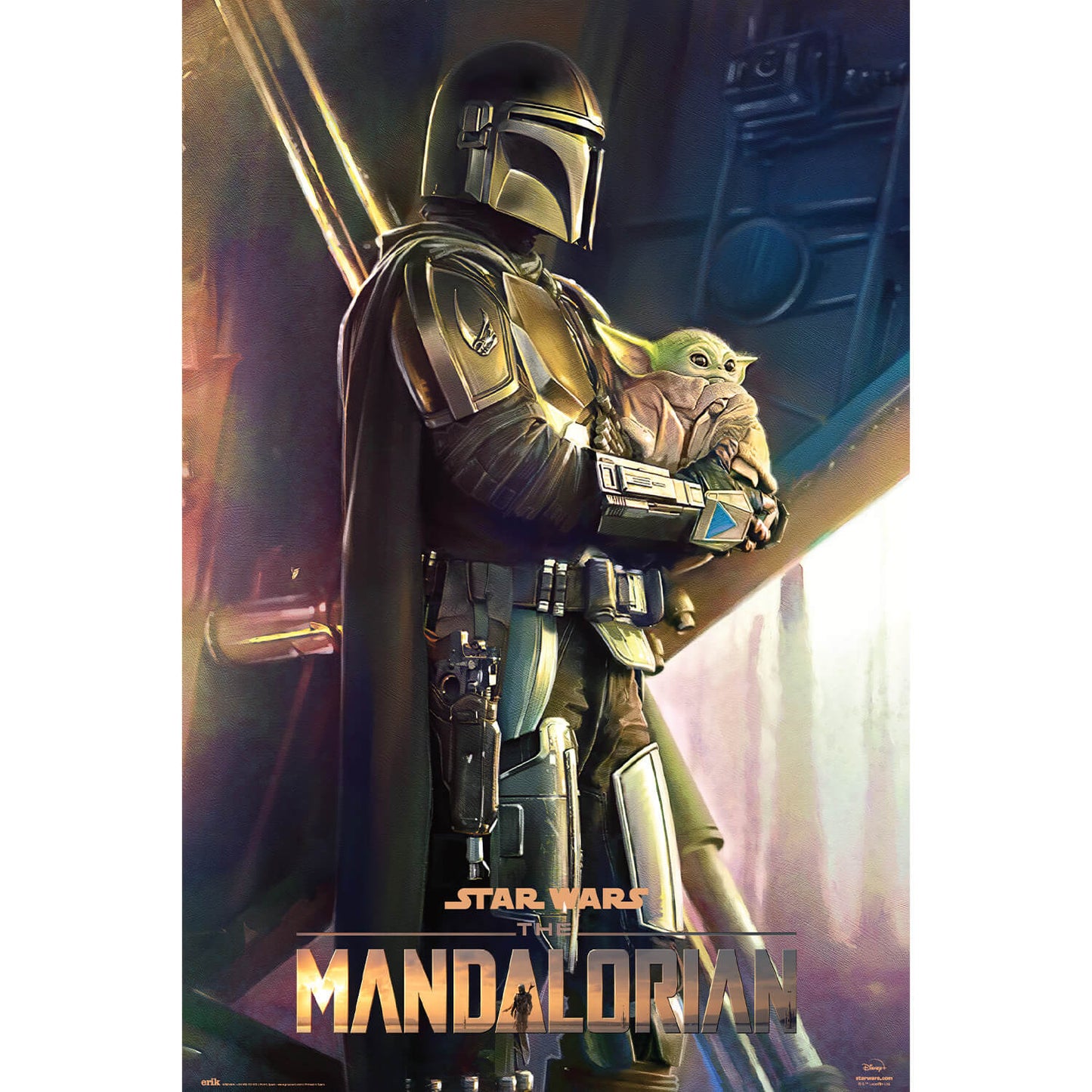 Poster Star Wars The Mandalorian Din Djarin
