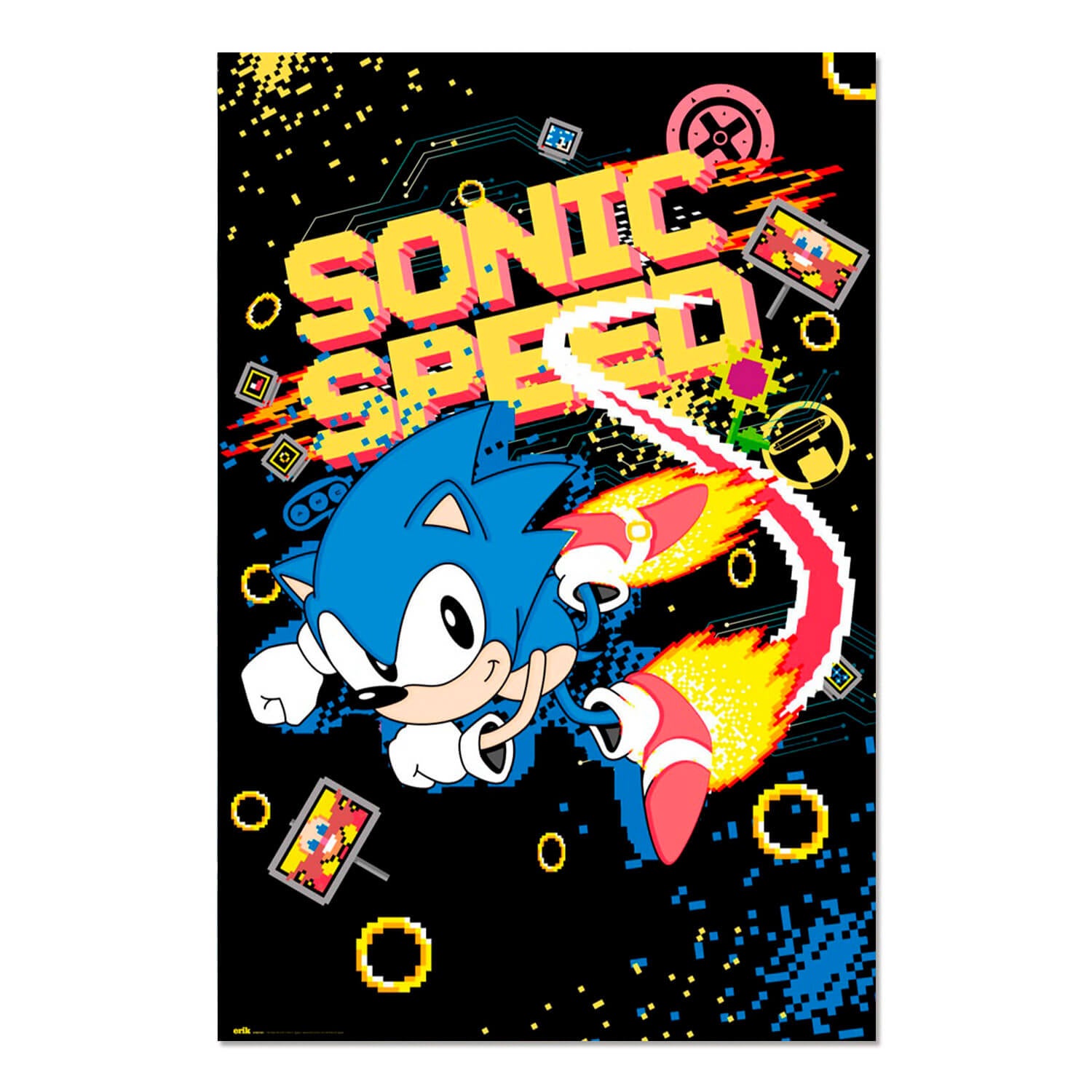 Poster Sonic Speed