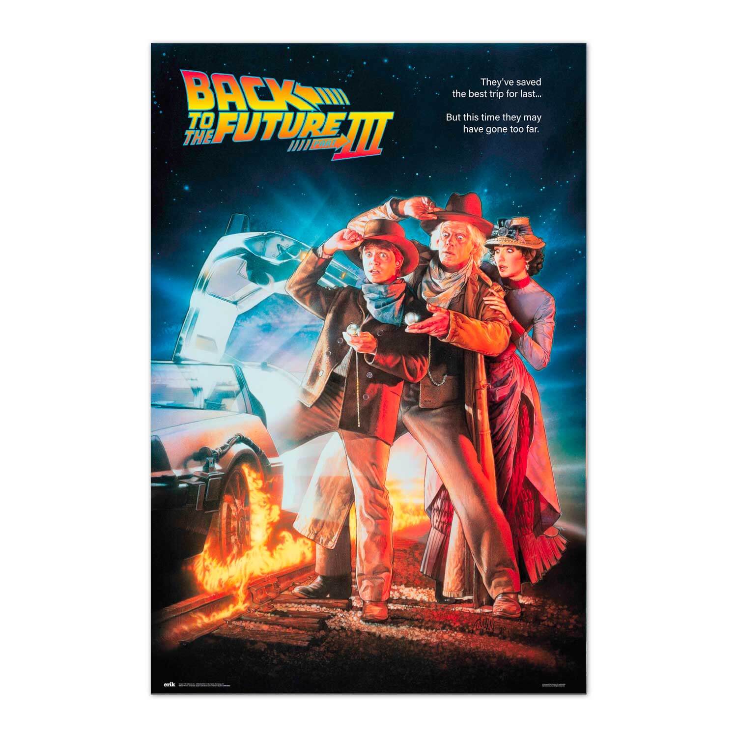 Poster Regreso Al Futuro 3