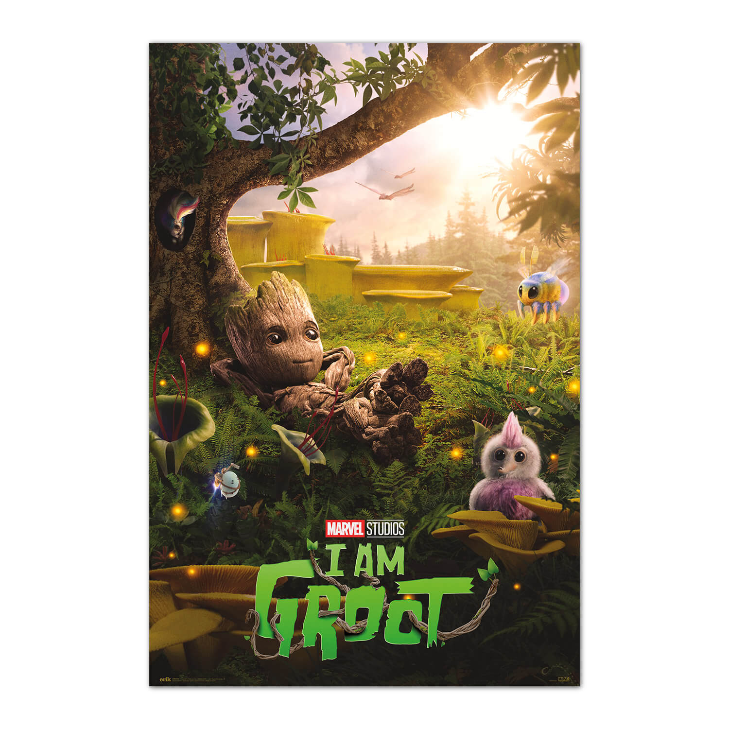 Poster Groot Chill Time Marvel