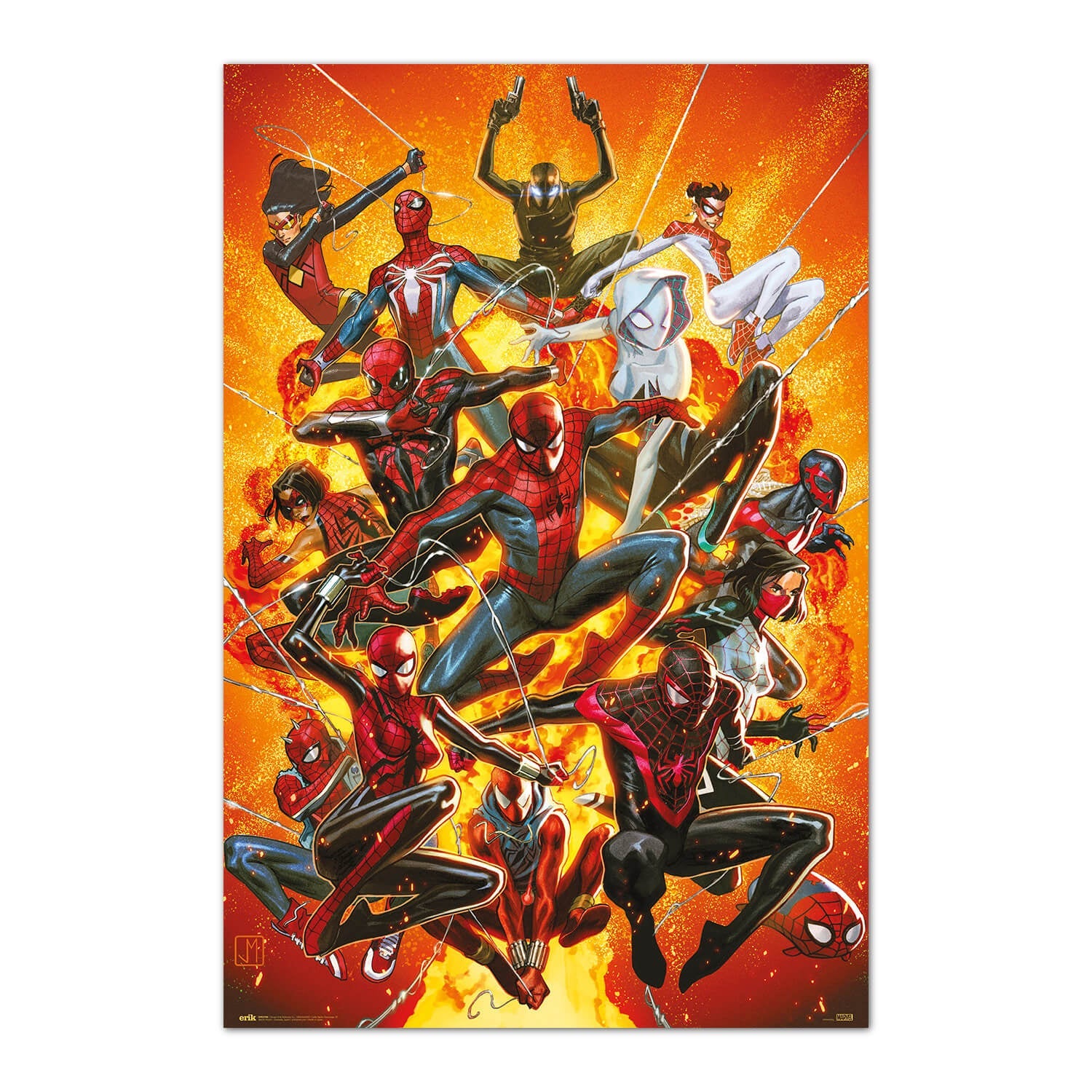 Poster Spider-Man Spider-Verse Marvel