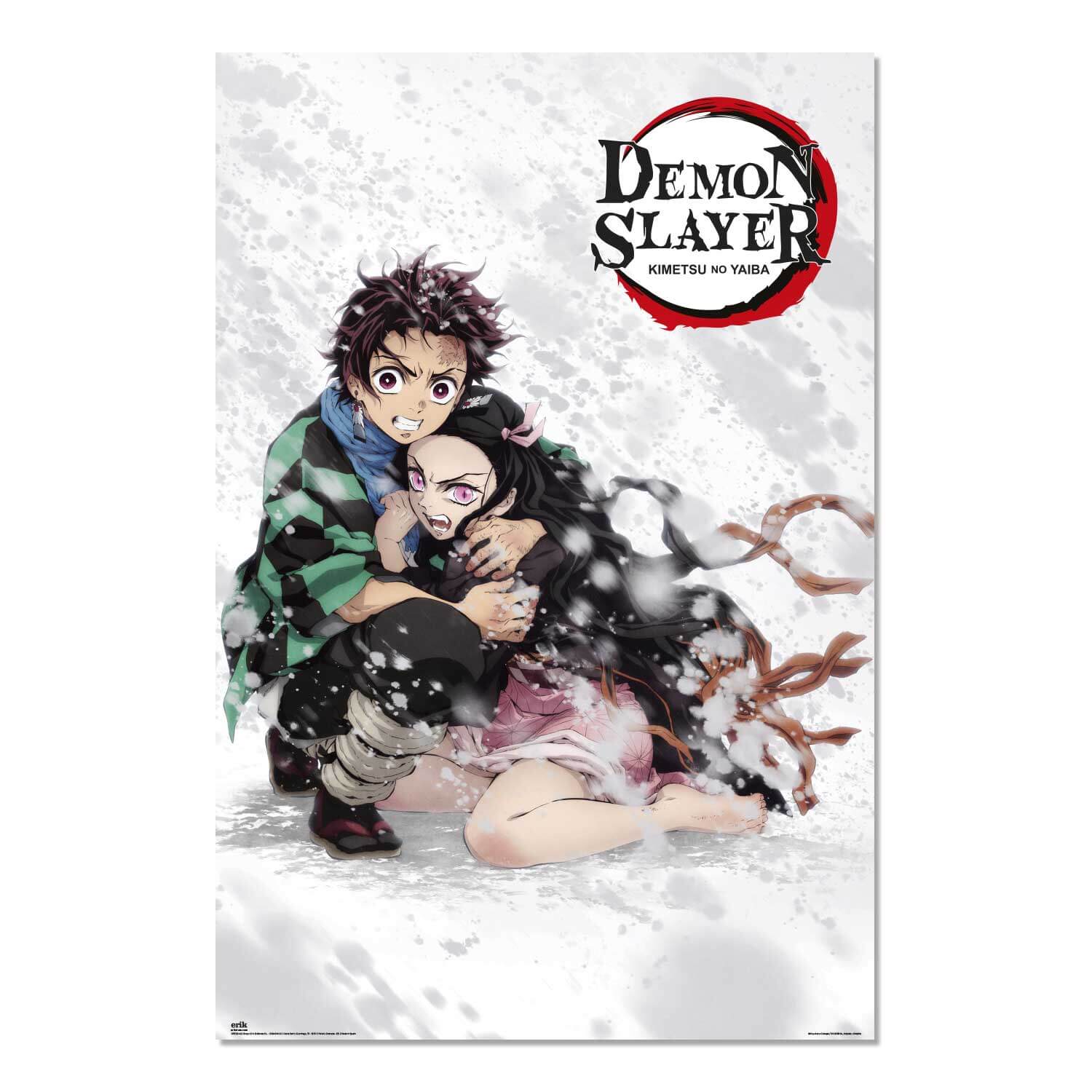 Poster Demon Slayer Tanjiro Y Nezuko