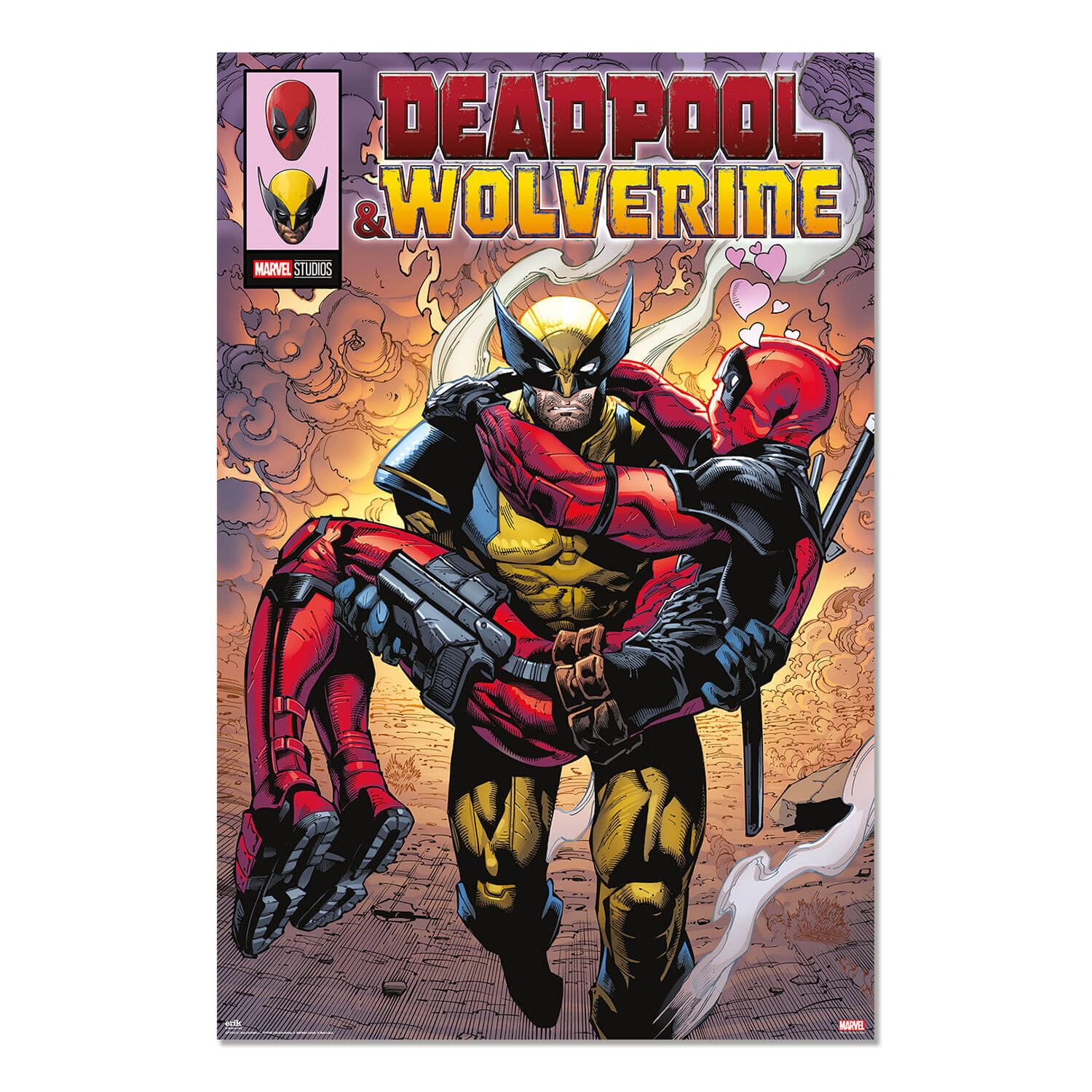 Poster Deadpool & Wolverine Marvel