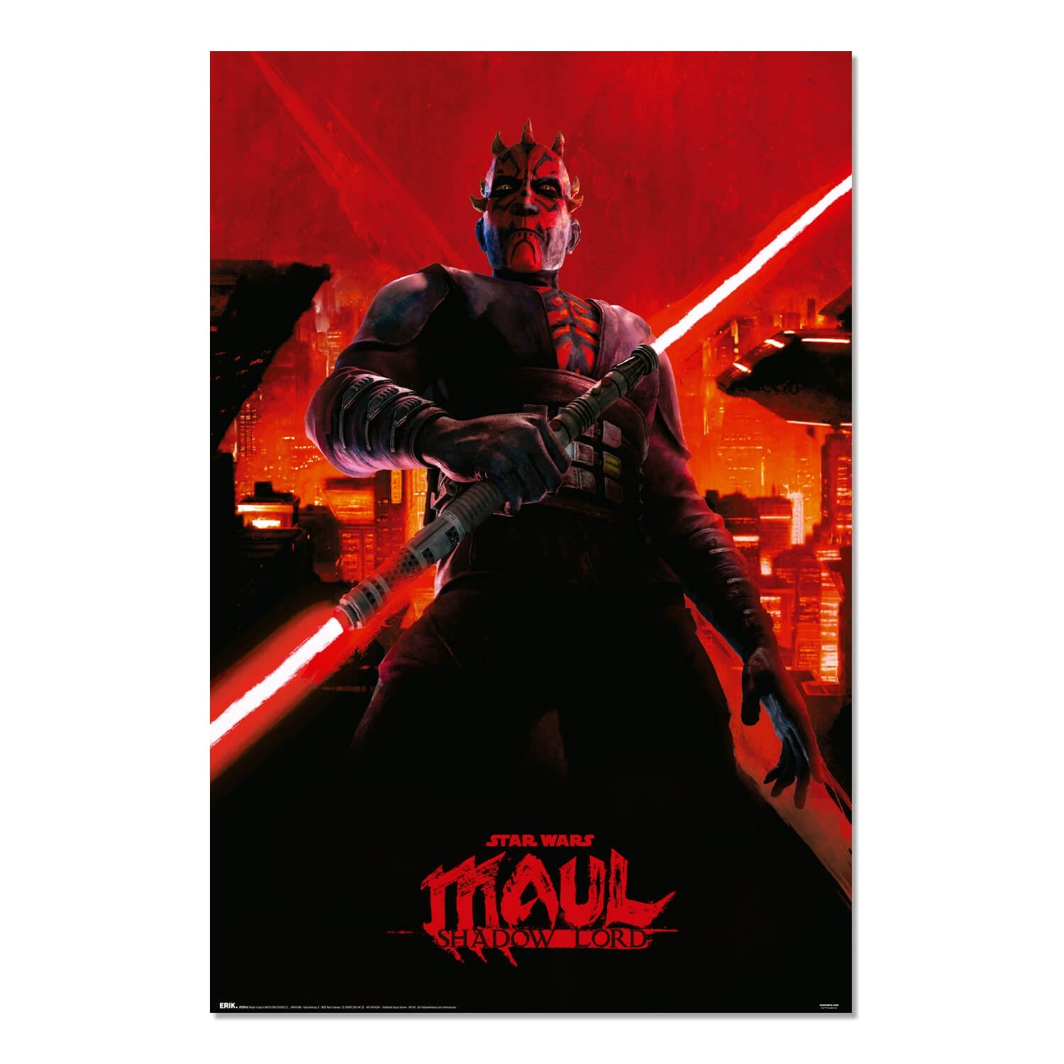Poster Star Wars Darth Maul Shadow Lord