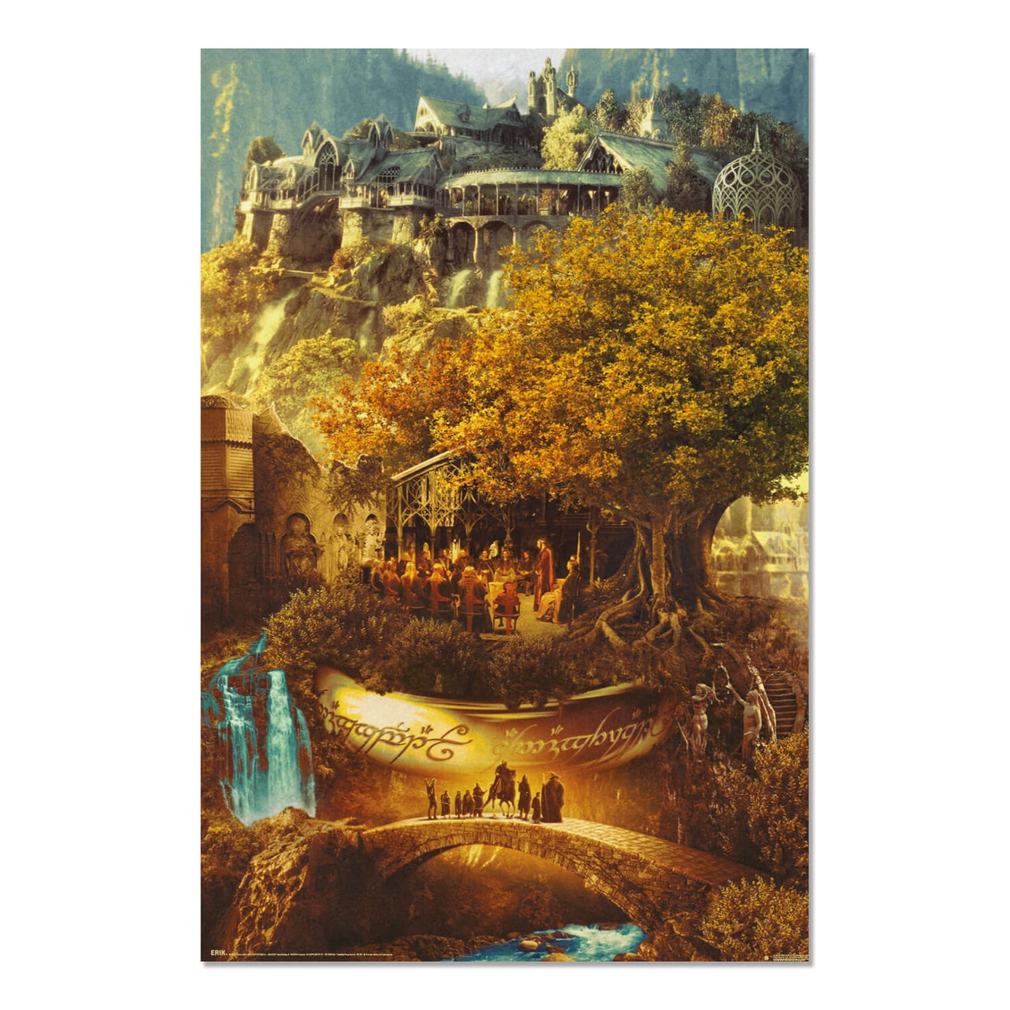 Poster El Señor De Los Anillos 25 Aniversario