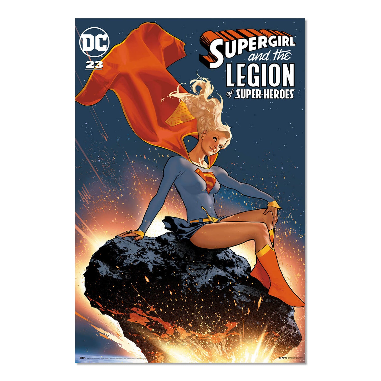 Poster Supergirl Dc Comics