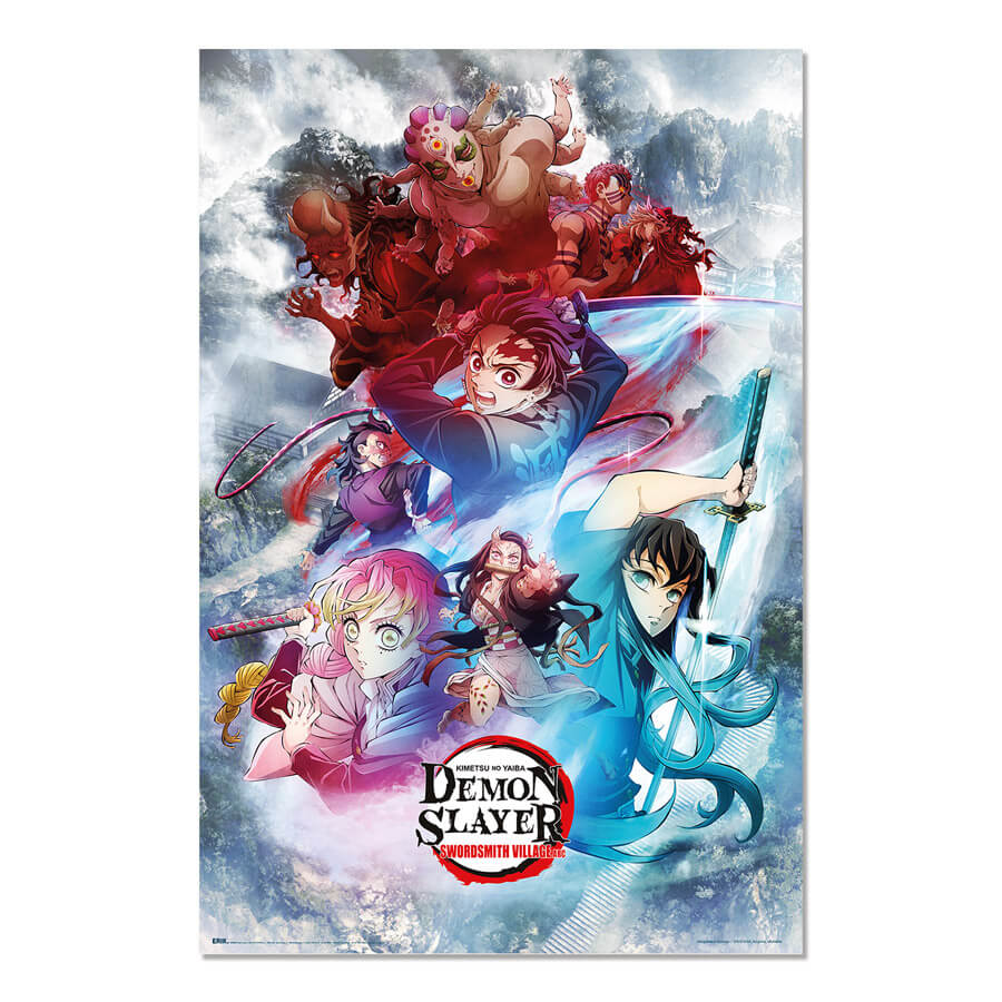Poster Demon Slayer Swordsmith Village 1
