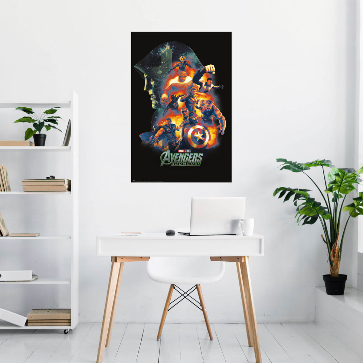 Poster Marvel Vengadores Doomsday Personajes
