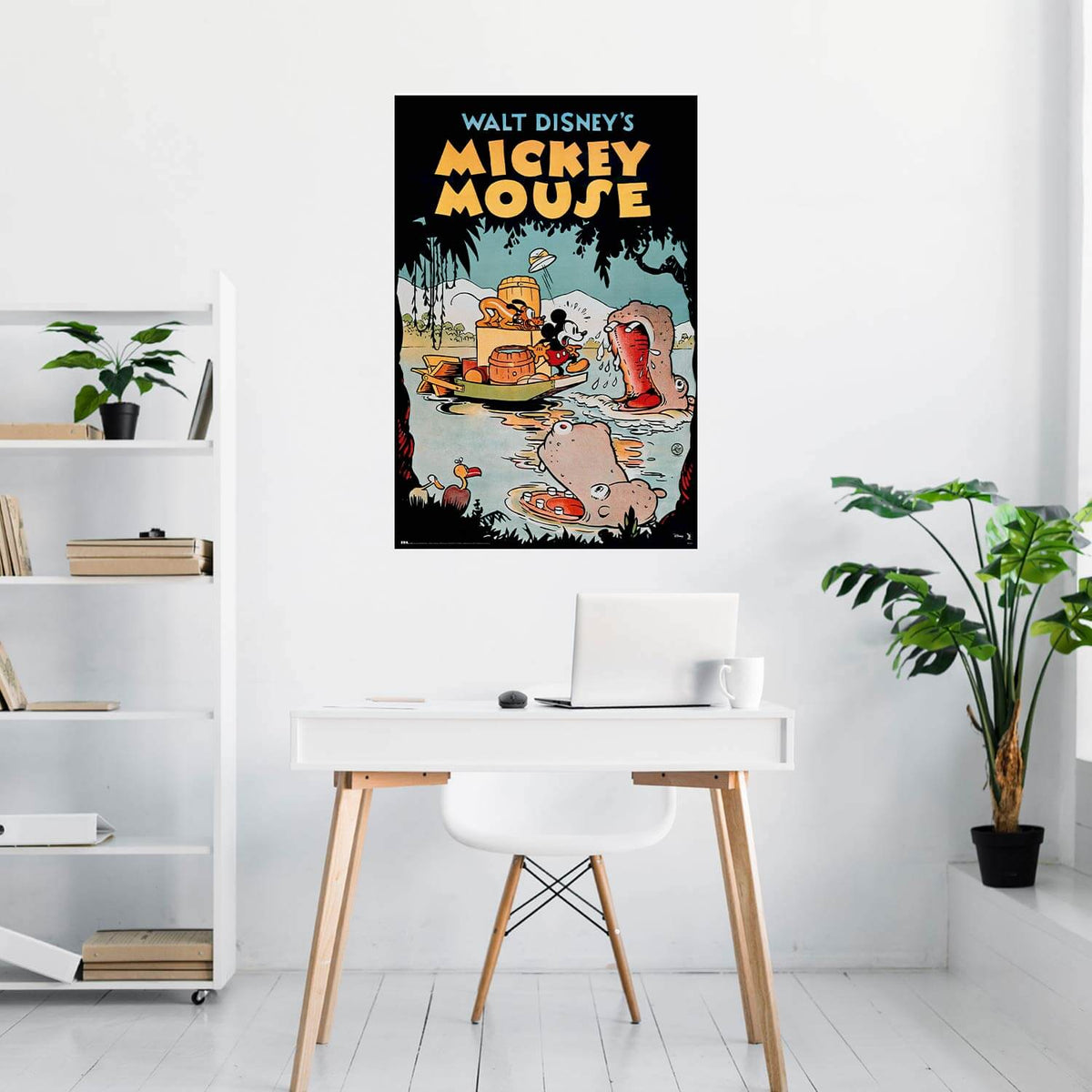 Poster Mickey Mouse Disney Vintage