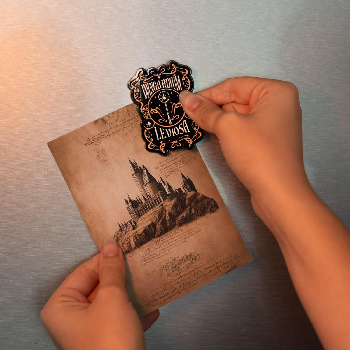Imán Harry Potter Wingardium Leviosa