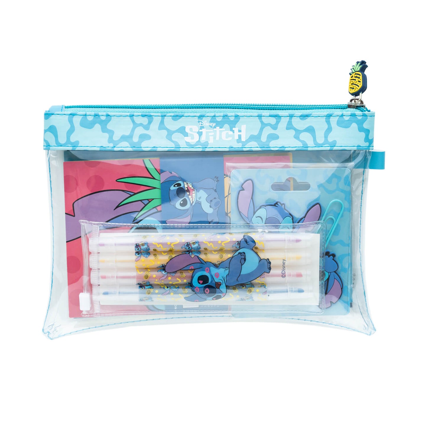 Set De Papelería Stitch Tropical Disney