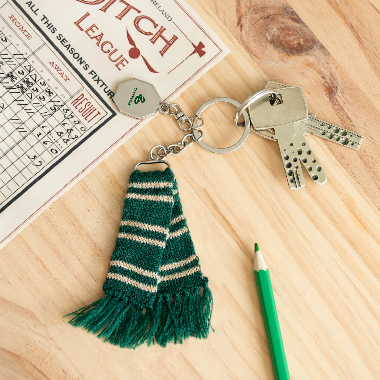 Llavero Harry Potter Casa Slytherin