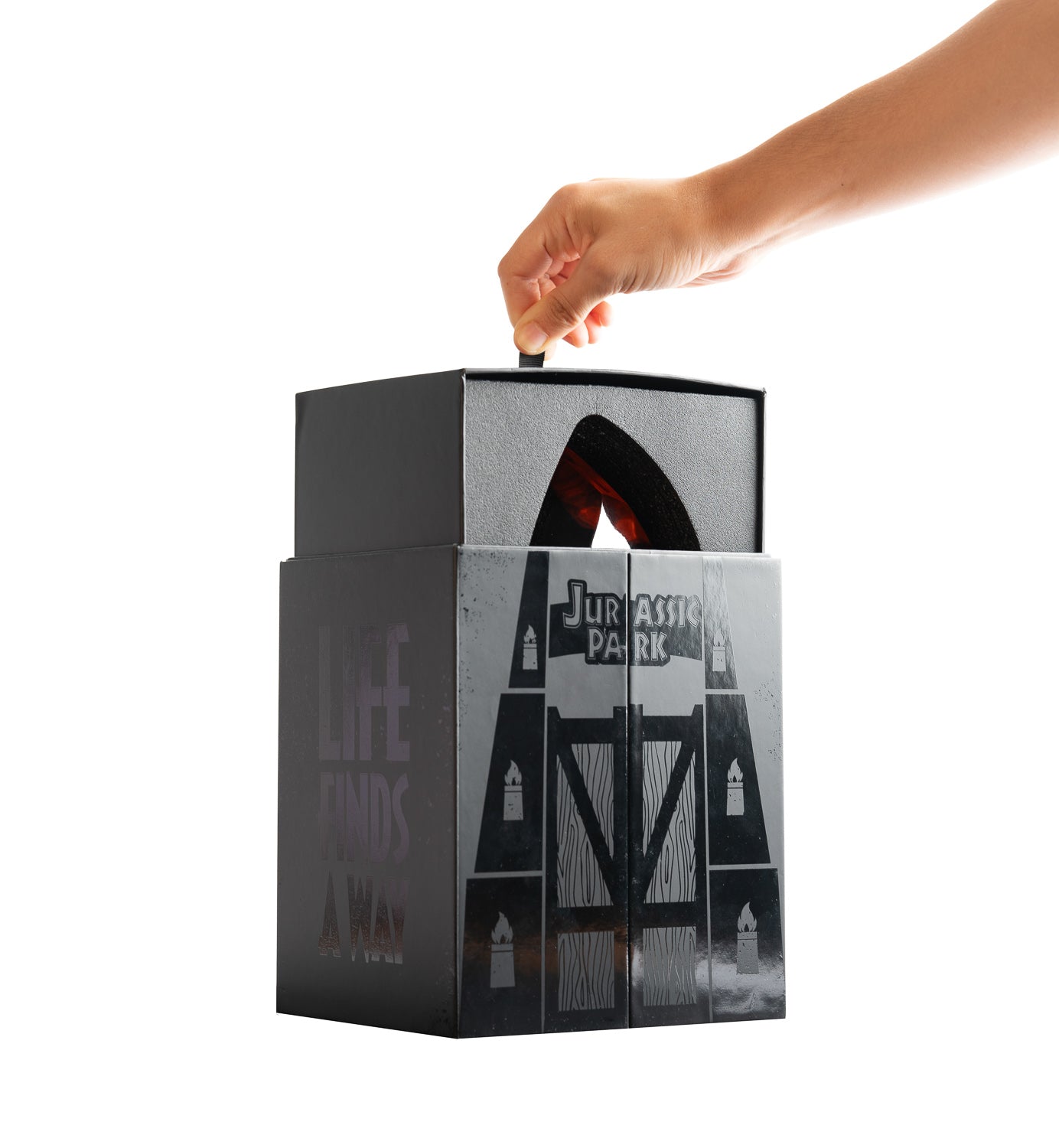 Lampara Jurassic Park Mosquito Ambar