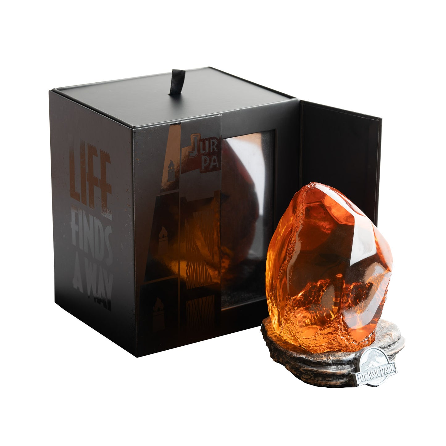 Lampara Jurassic Park Mosquito Ambar