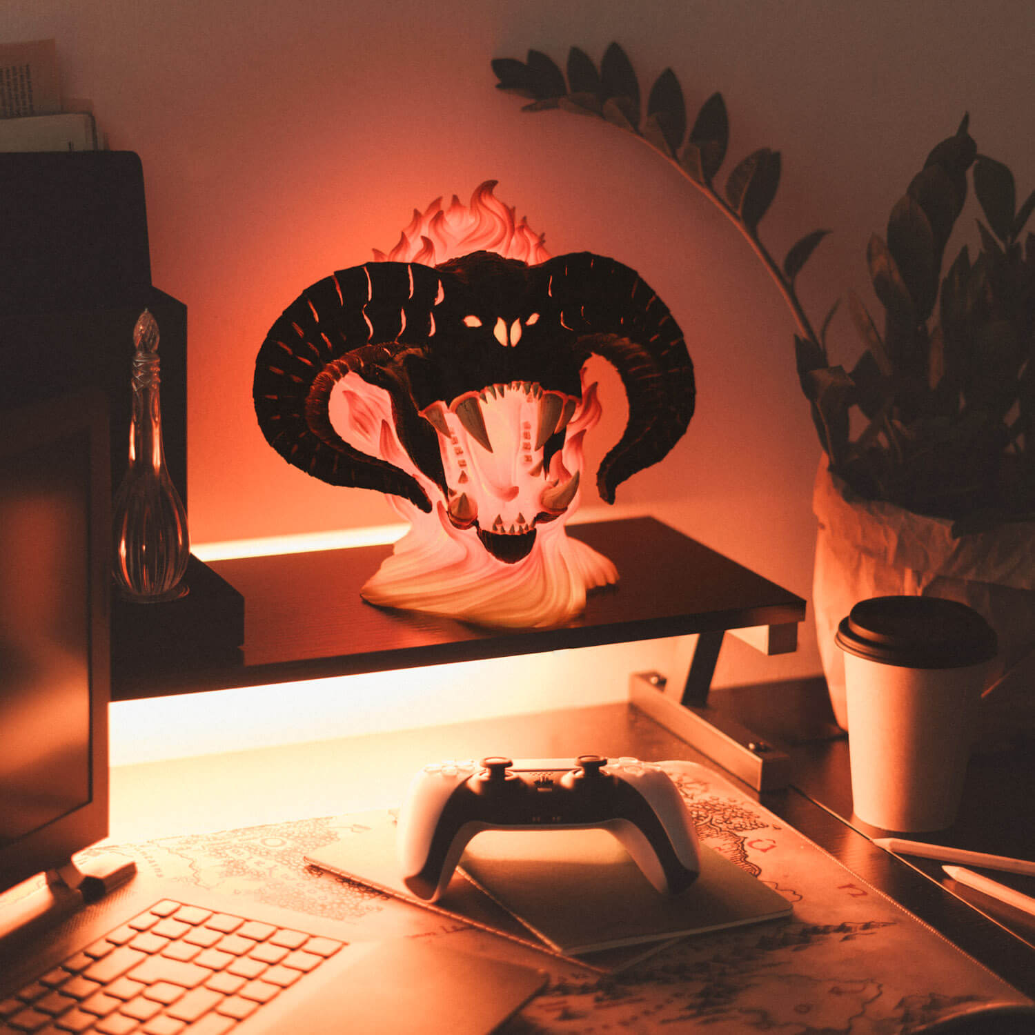 Lámpara El Señor De Los Anillos Balrog