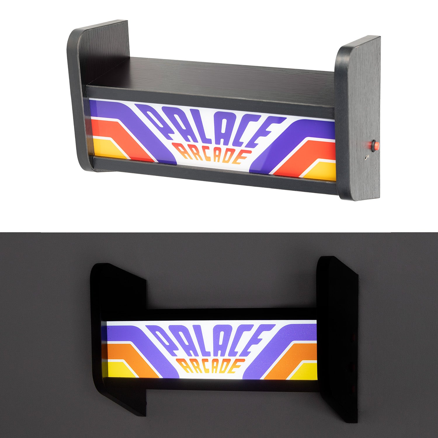 Estanteria Con Lampara Arcade Stranger Things