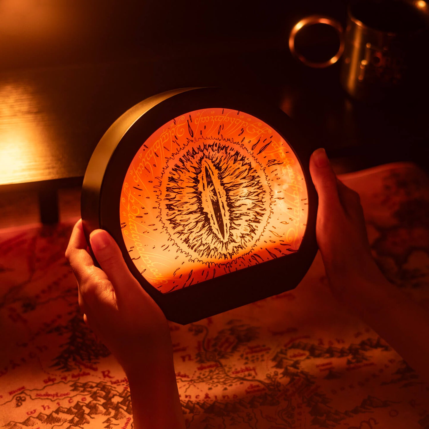 Lampara El Señor De Los Anillos Ojo De Sauron