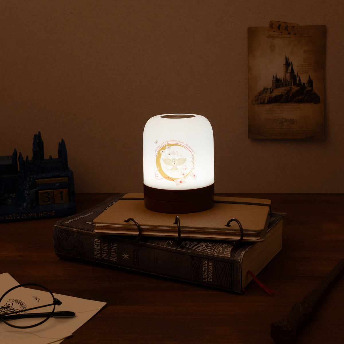 Lámpara De Ambiente Harry Potter Hedwig