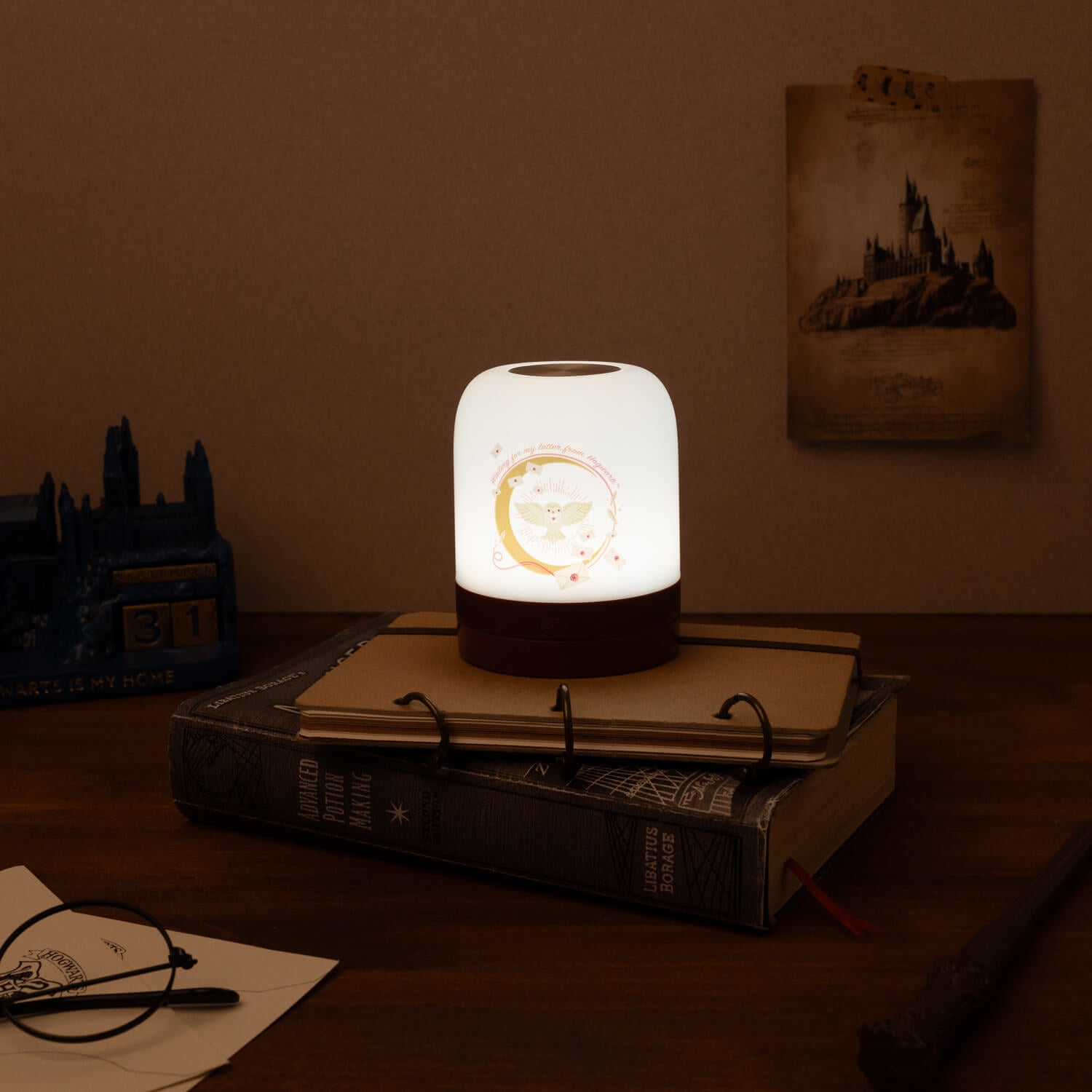 Lámpara De Ambiente Harry Potter Hedwig
