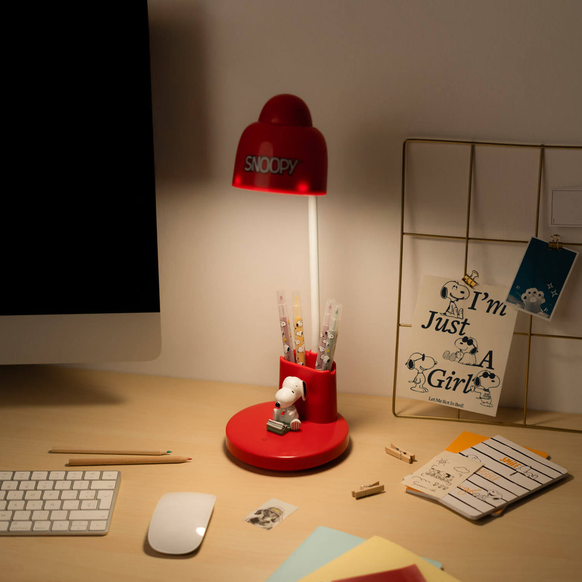 Lámpara De Escritorio Snoopy