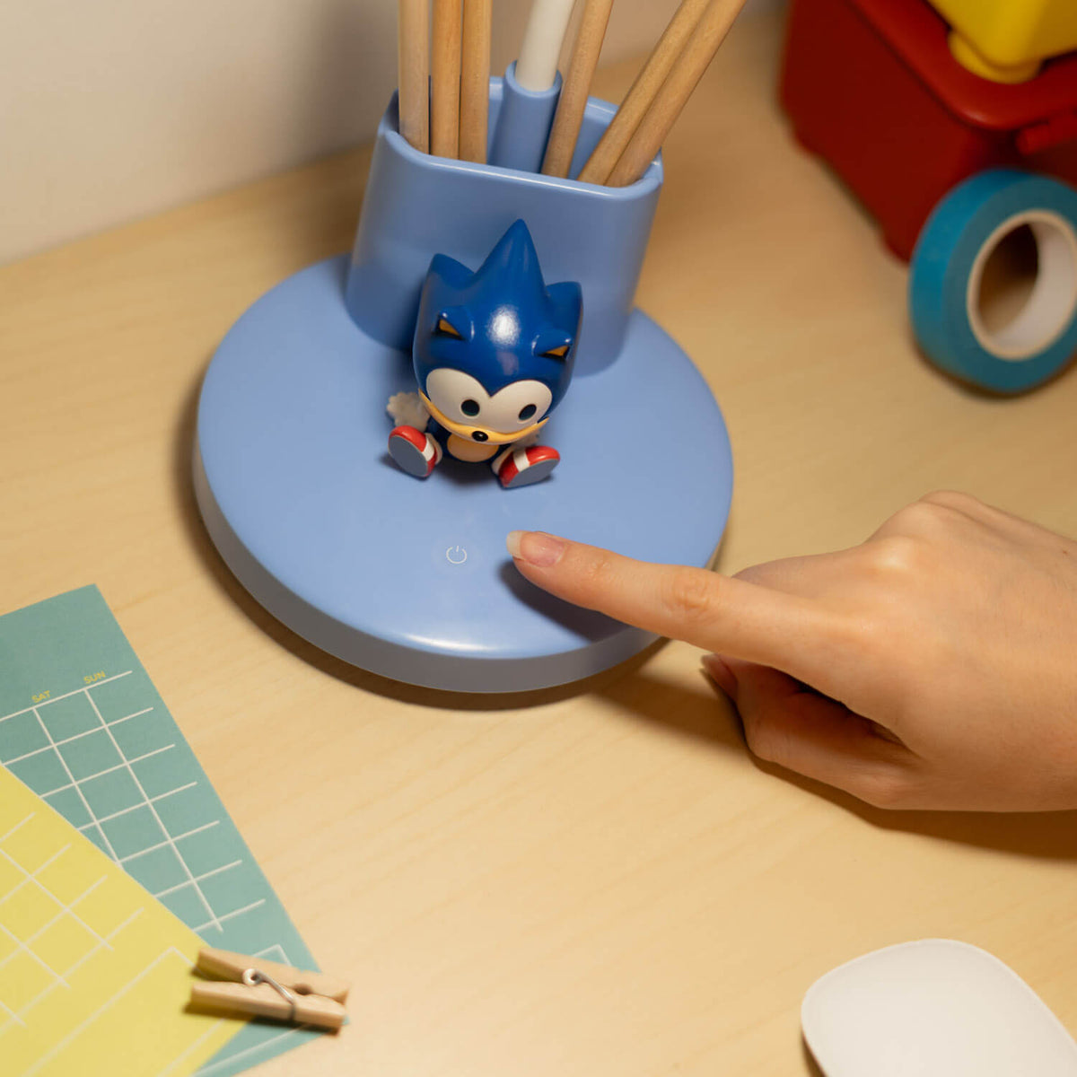 Lámpara De Escritorio Sonic The Hedgehog