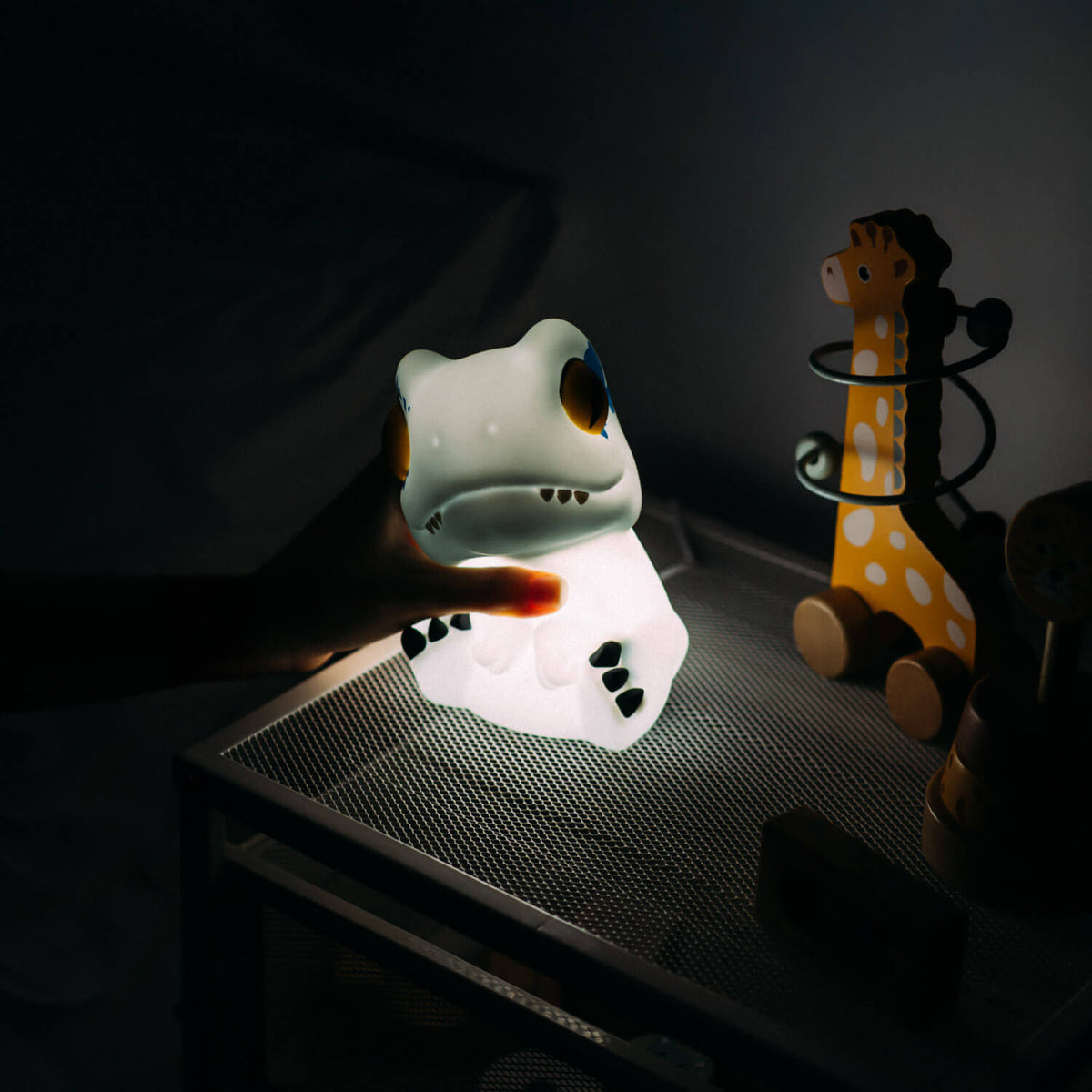 Lámpara Squishy Jurassic World Blue