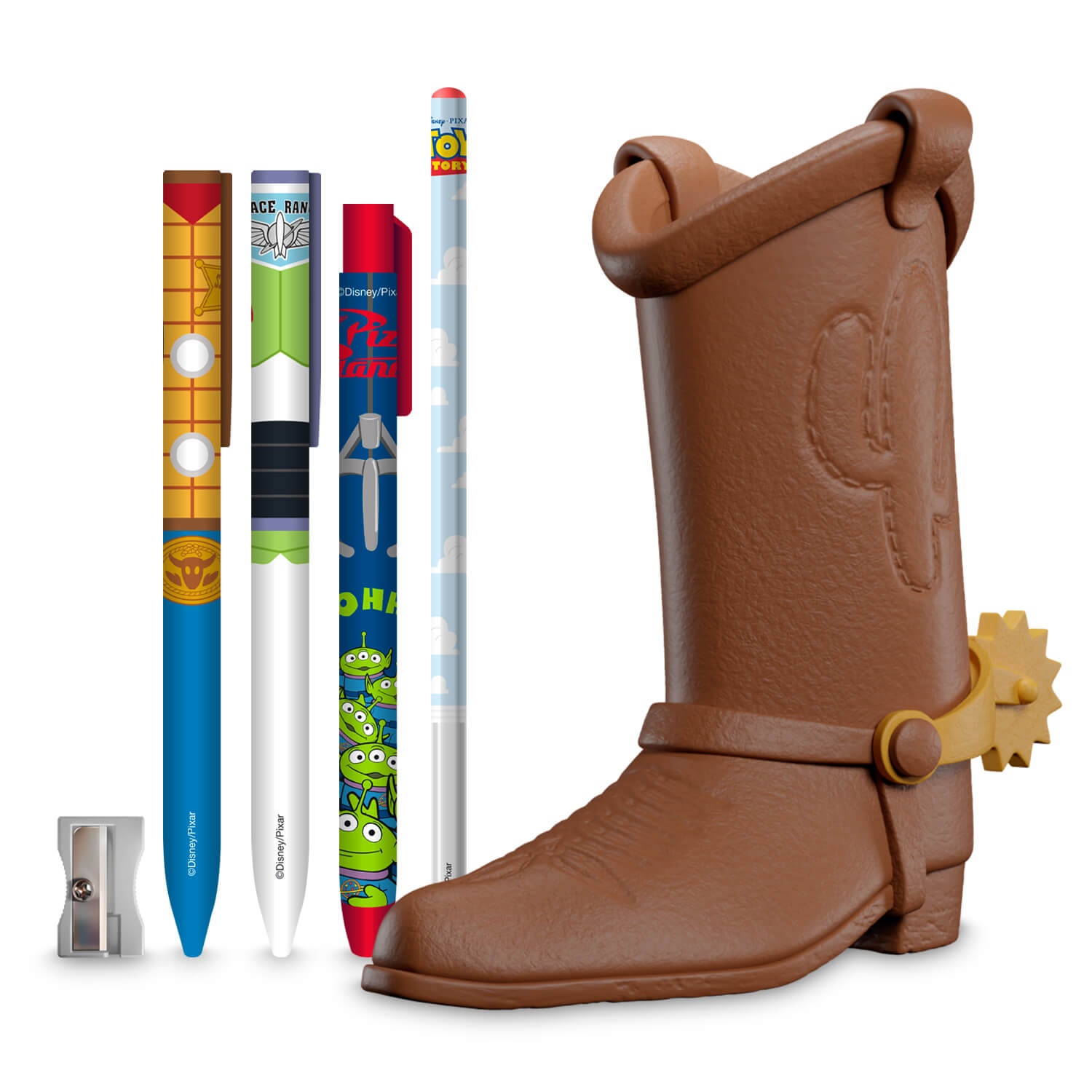 Lapicero Toy Story Disney Pixar Con Set De Escritura