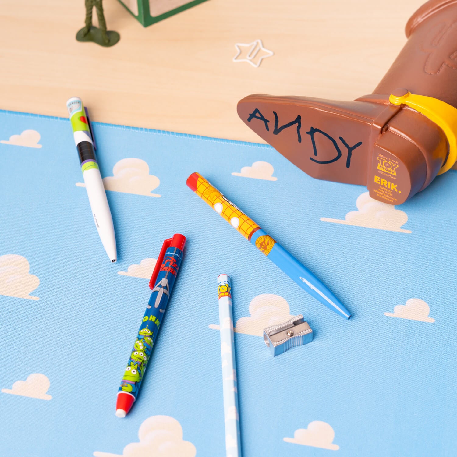 Lapicero Toy Story Disney Pixar Con Set De Escritura